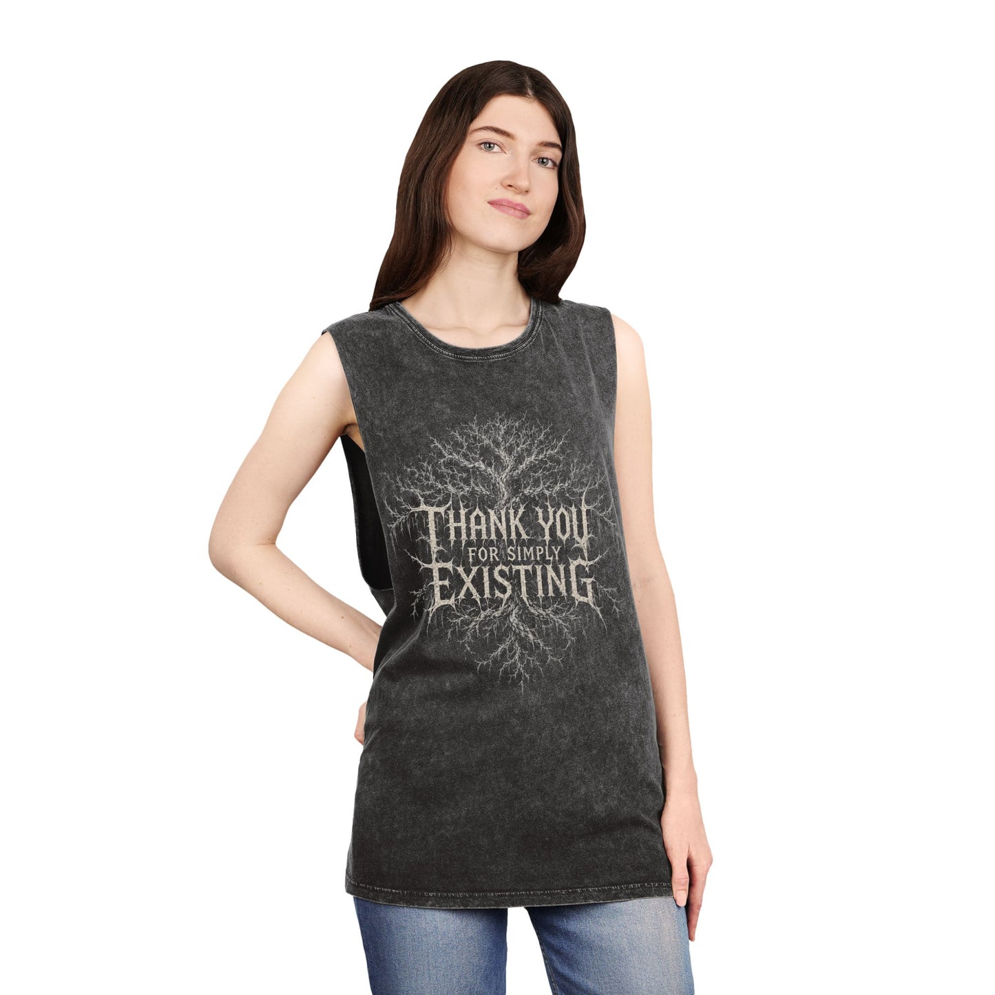 BLVCK // Blasphemous Yggdrasil Sleeveless Tank