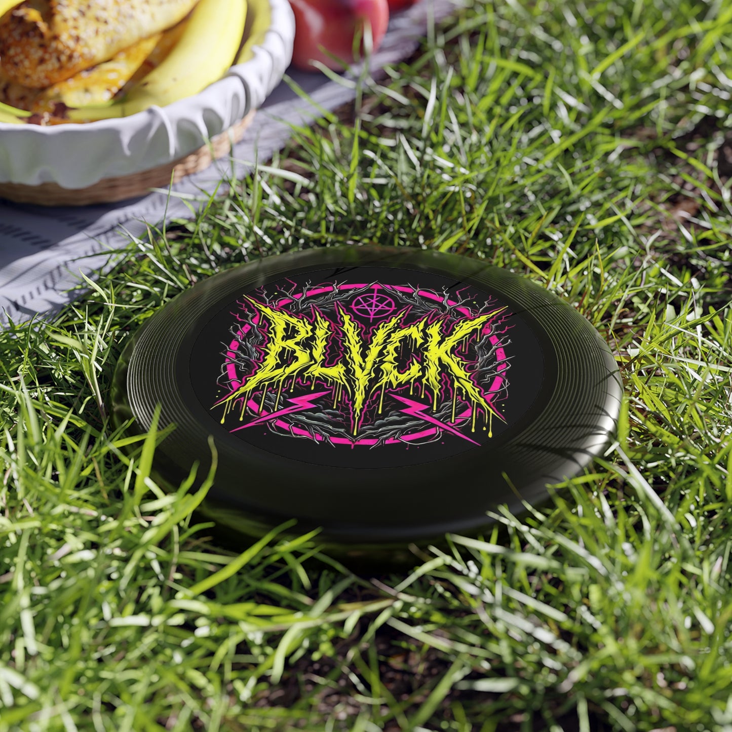 BLVCK // Neon Incantation // Wham-O® Frisbee (10.875")