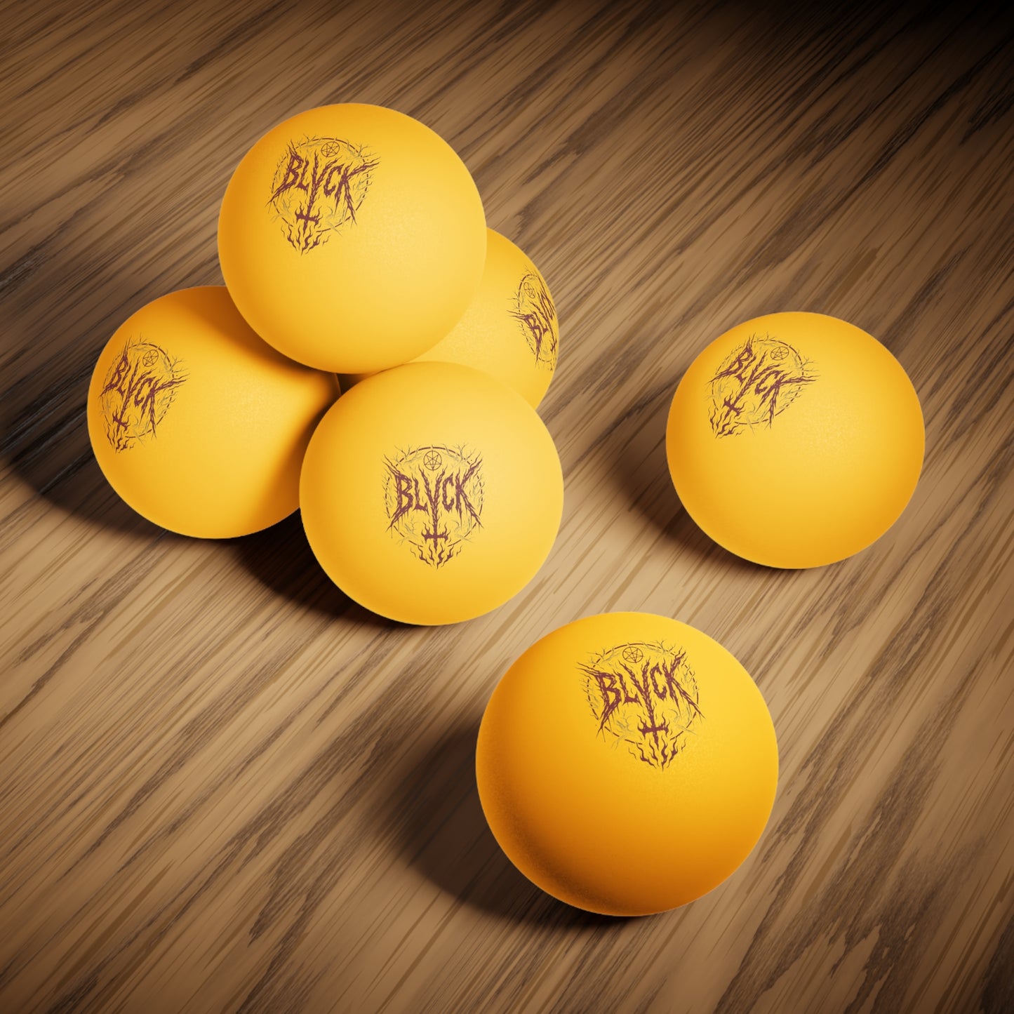 BLVCK // Infernal Serve // Ping Pong Balls (Set of 6)