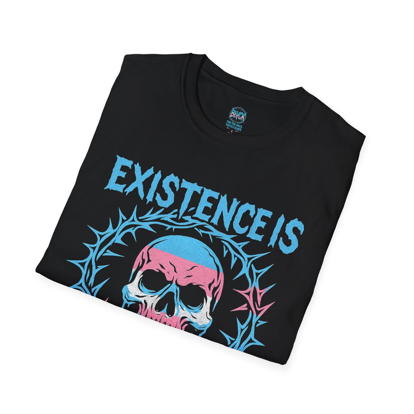 Existence Is Resistance – BLVCK Trans Liberation Tee