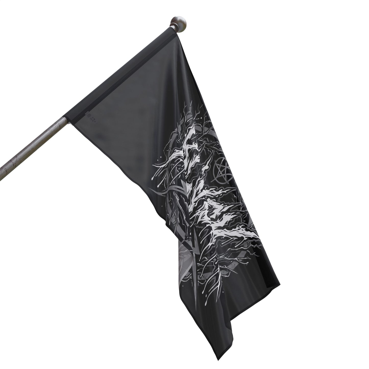 BLVCK Sigil Flag // Shadow Edition