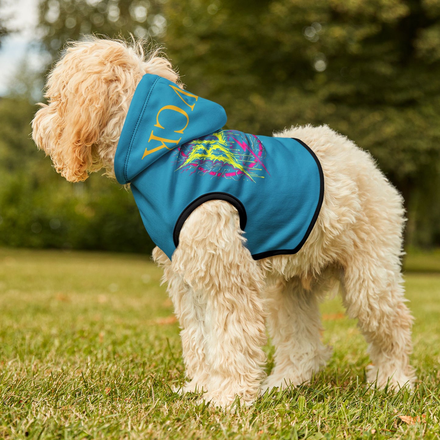 BLVCK Pet Hoodie // Electric Candy Edition