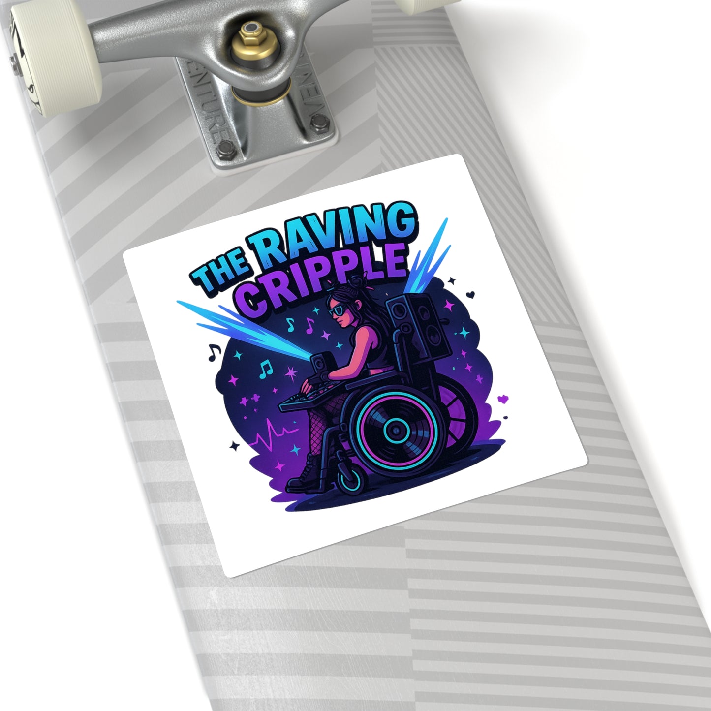 The Raving Cripple – BLVCK Sticker (Louise Edition)