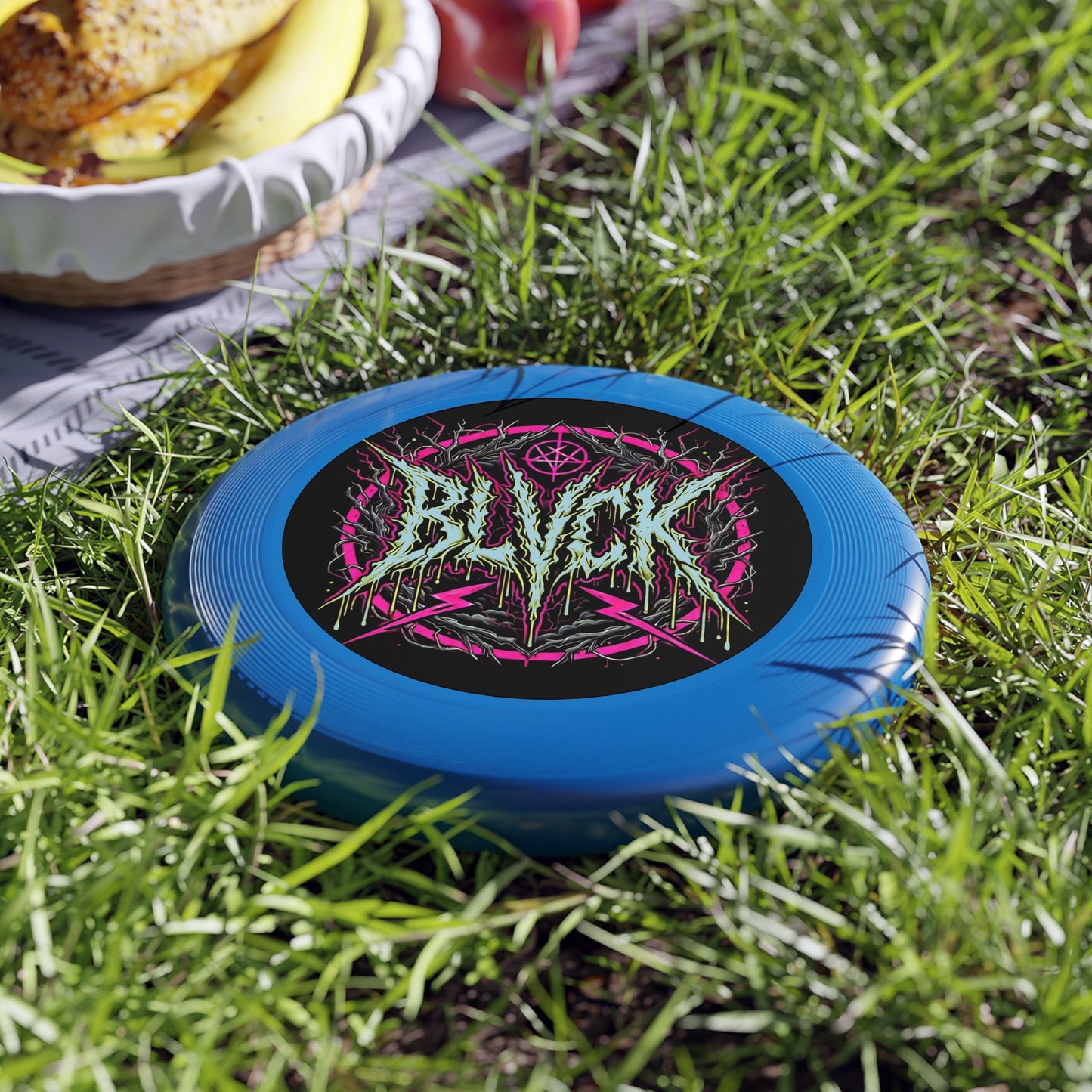 BLVCK Logo // Transmutation Sigil // Wham-O® Frisbee (10.875")