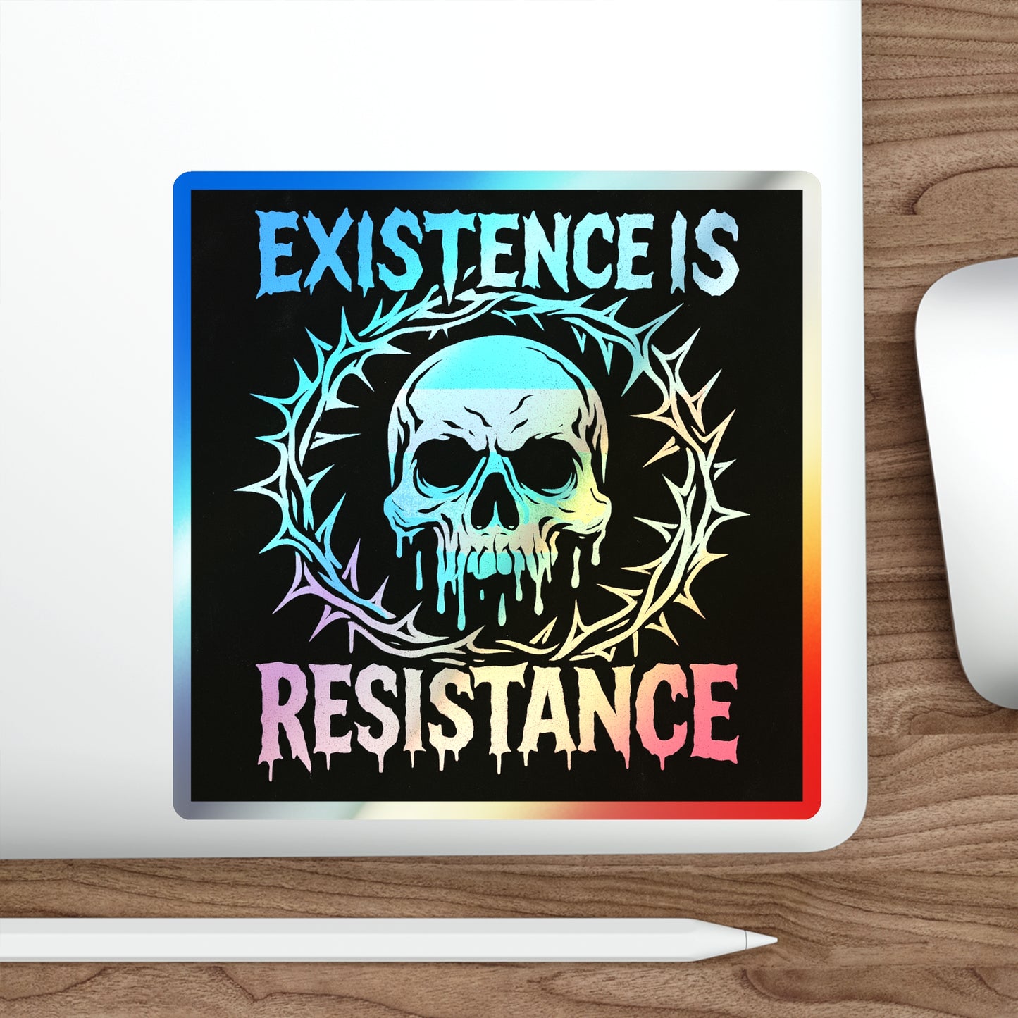 BLVCK Sigil // Holographic Sticker // Existence Edition