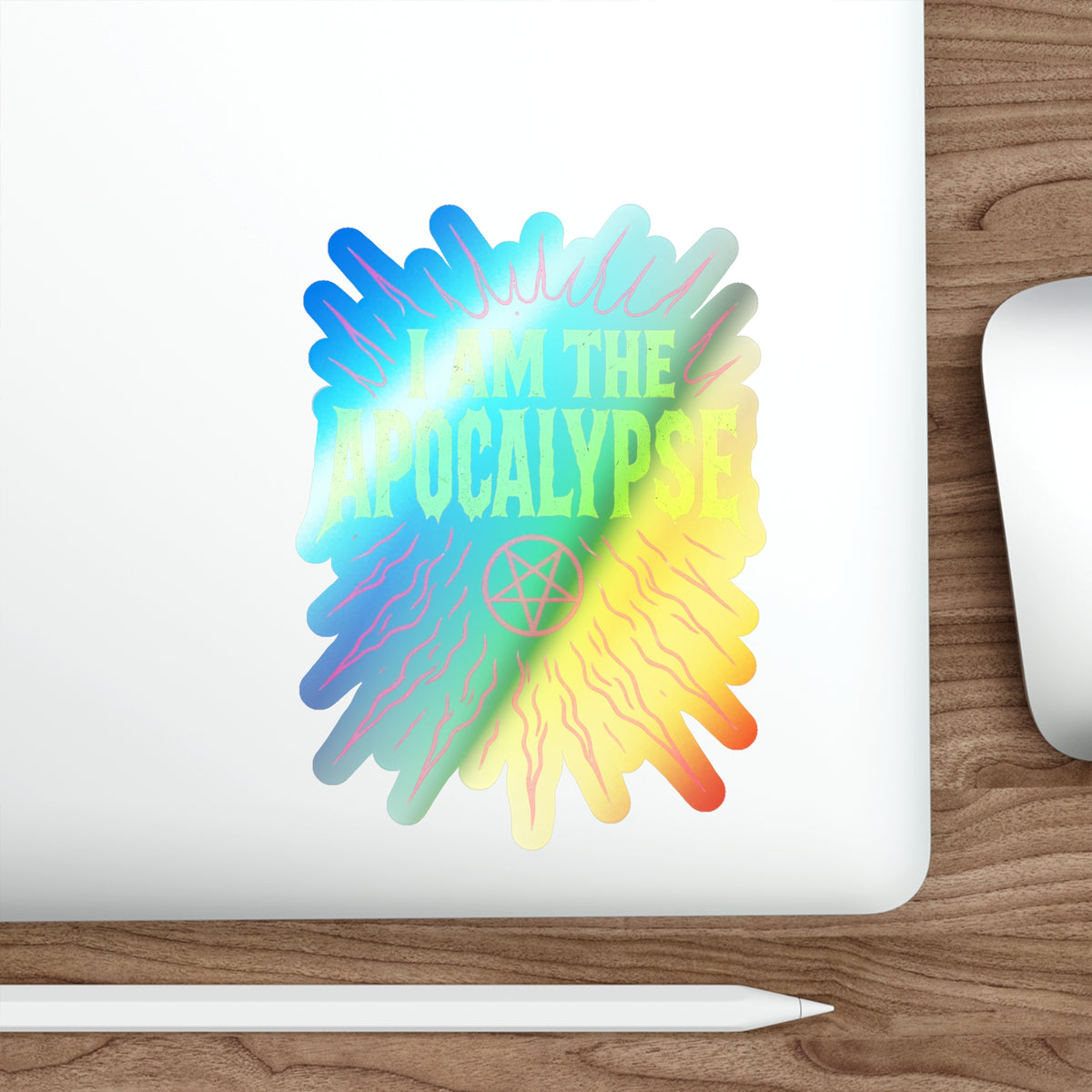 BLVCK // Holographic Sticker // Apocalypse Edition