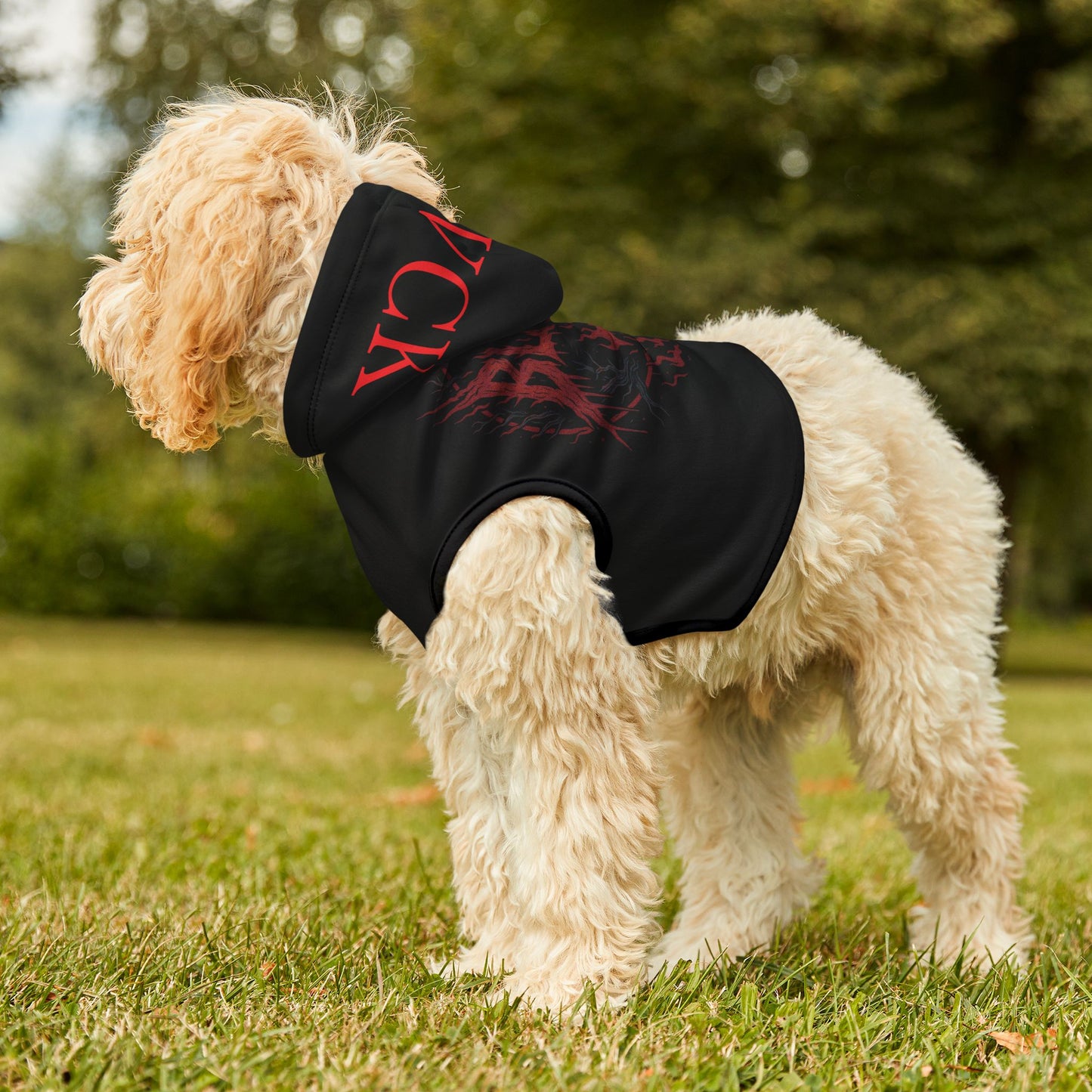 BLVCK Pet Hoodie // Hellfire Edition