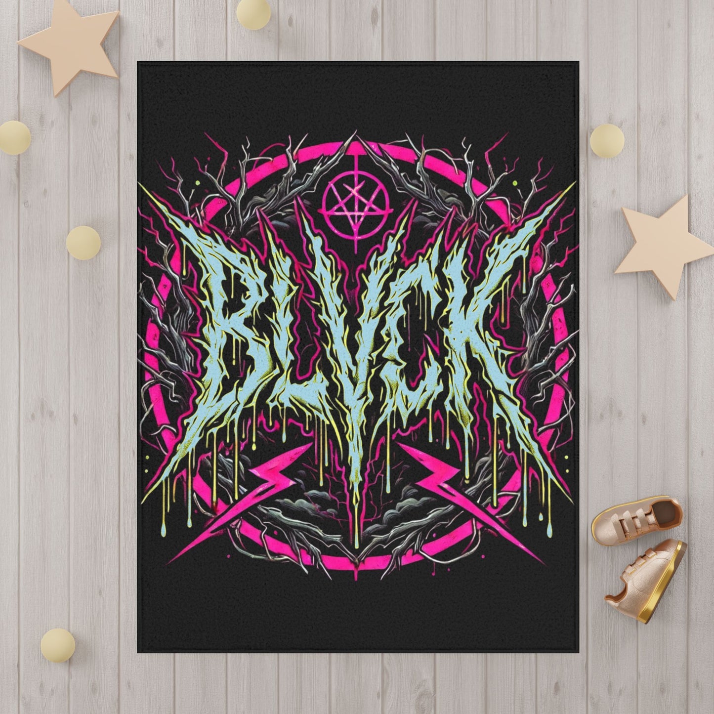BLVCK // Transmutation Toddler Blanket