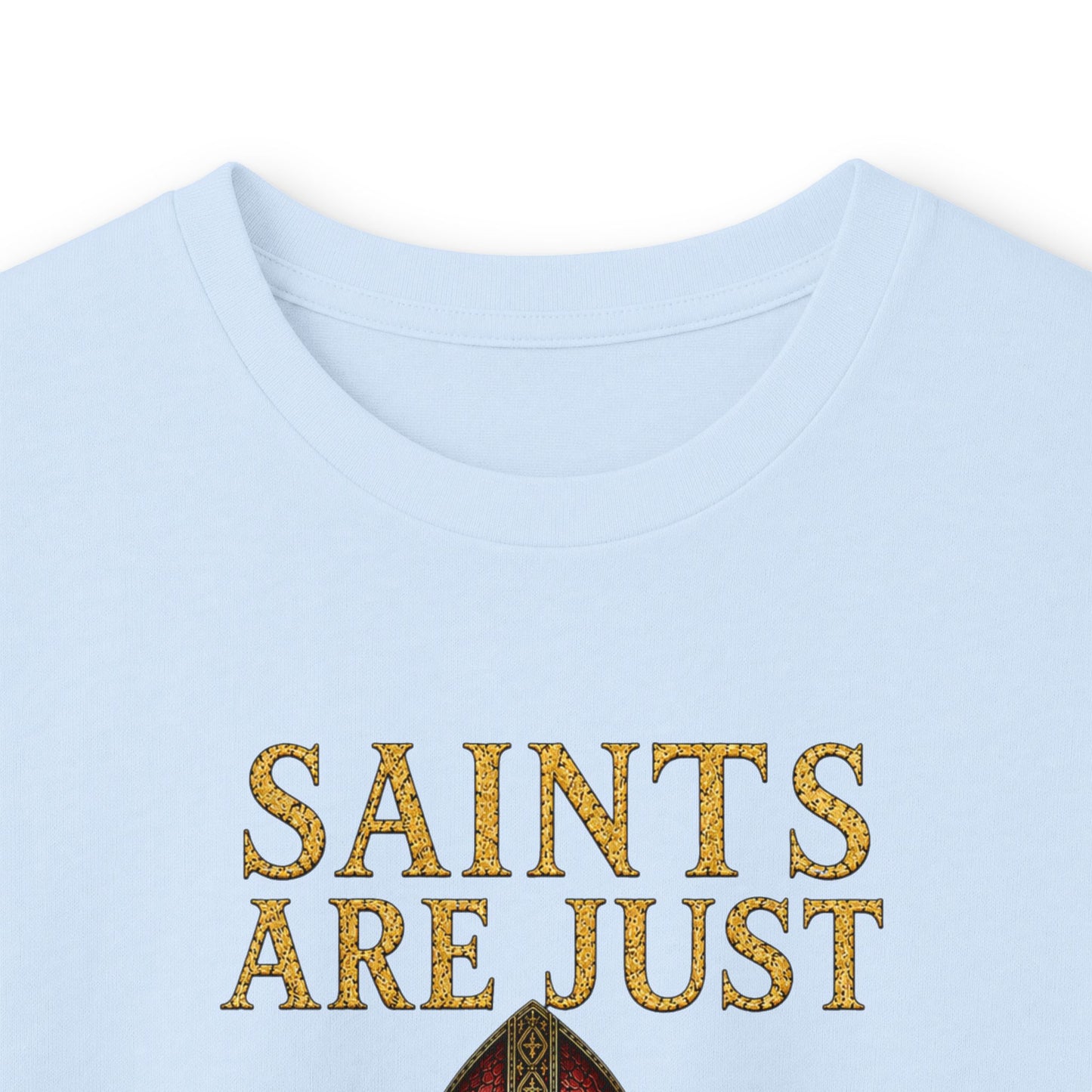 BLVCK // Saints Are Just Corpses - Long Sleeve Cotton Tee