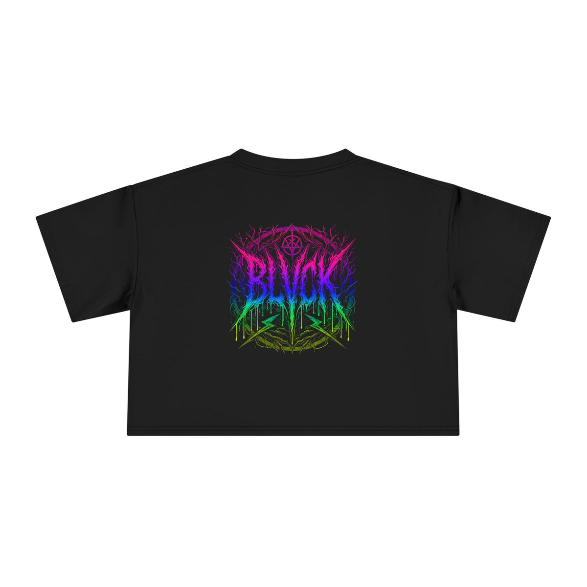 BLVCK // The Raving Cripple Crop Tee