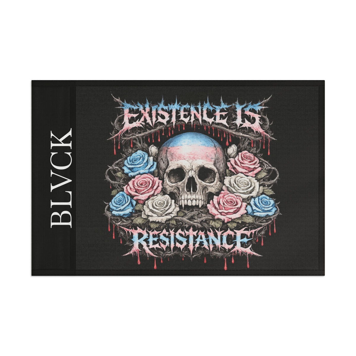 BLVCK Flag // Existence Is Resistance Edition