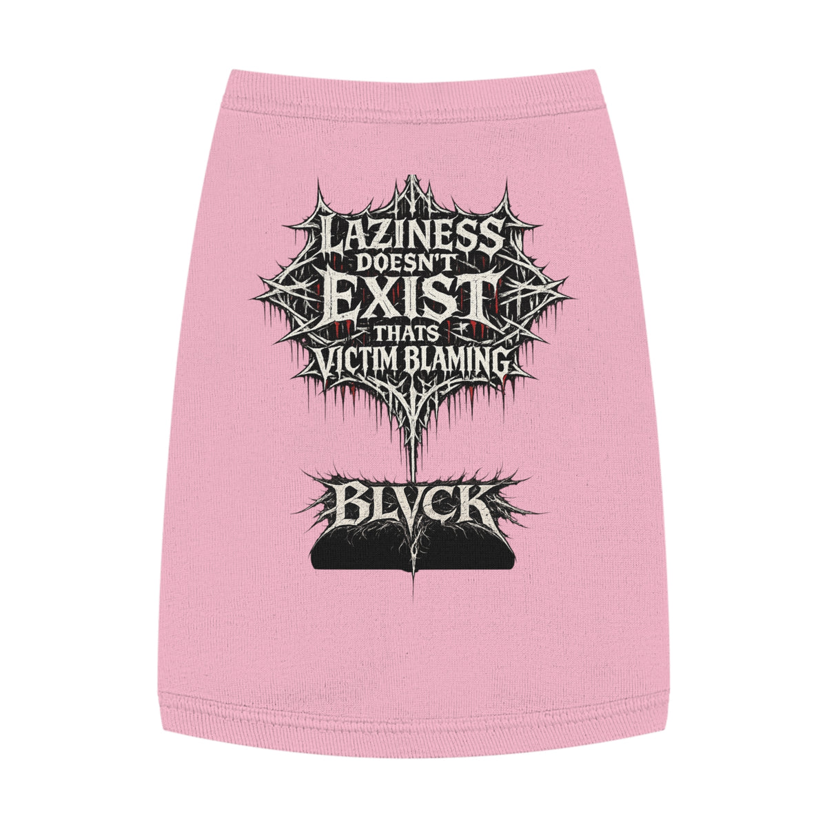 BLVCK // Laziness Doesn’t Exist - Animal Roommate Shirt