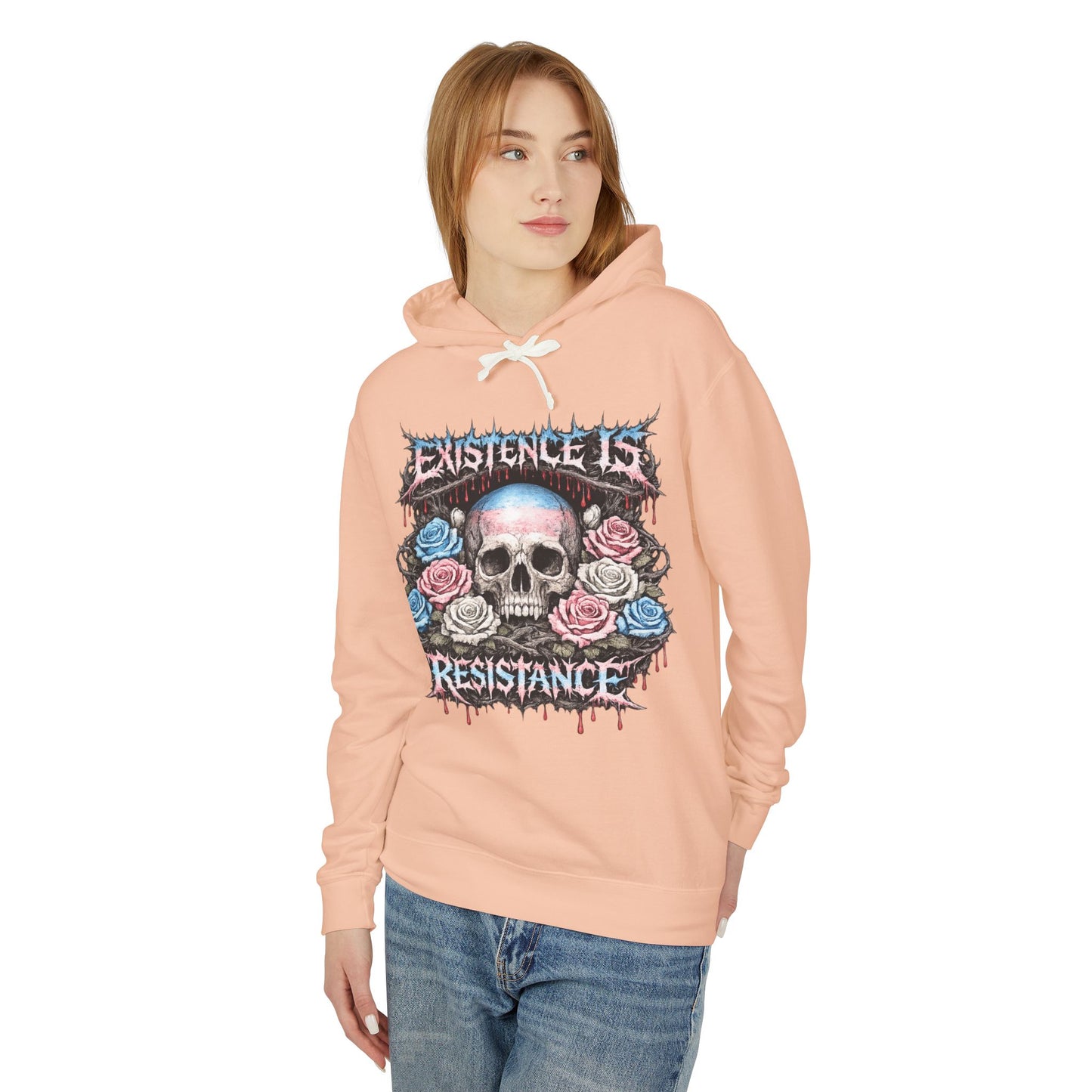 BLVCK // Existence Is Resistance Pride Hoodie