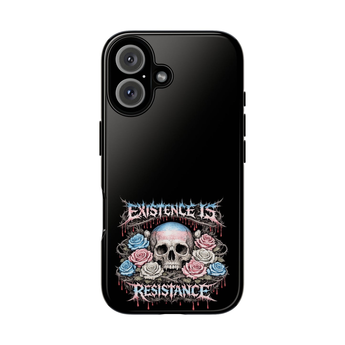 BLVCK // Existence Is Resistance - iPhone Case