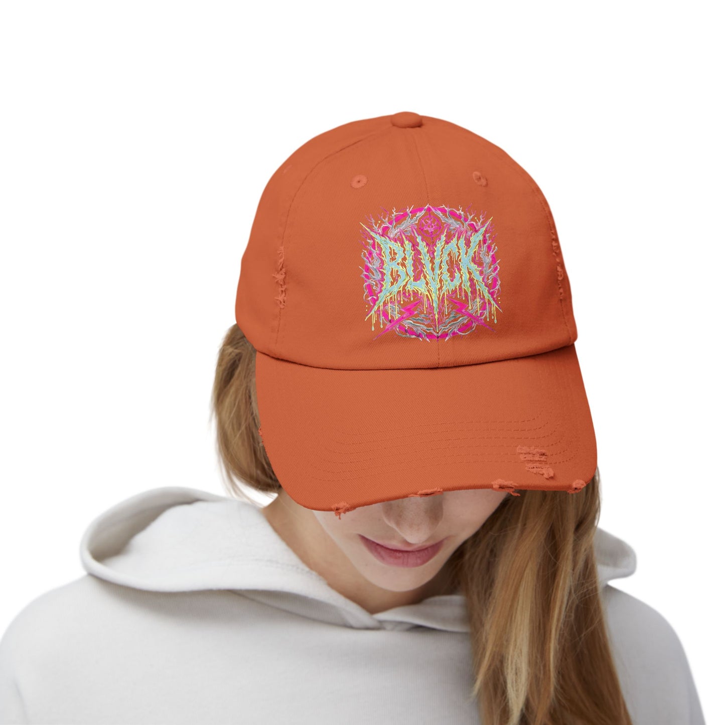BLVCK // Transmutation Sigil - Distressed Cap