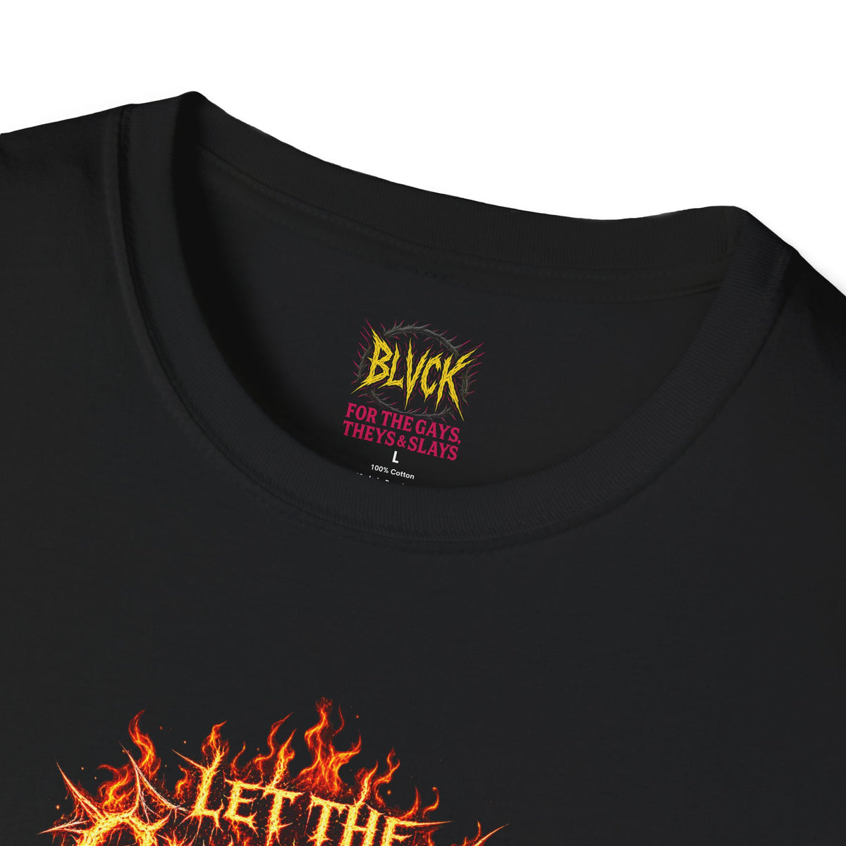 BLVCK // Let the Church BURN - Inferno Edition Tee