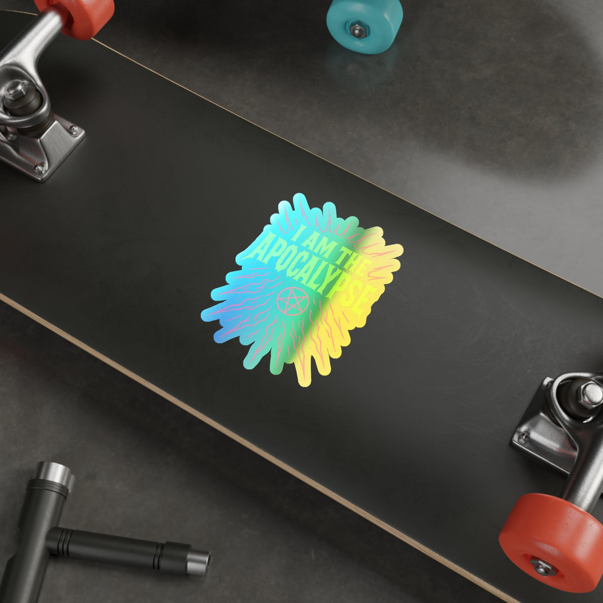 BLVCK // Holographic Sticker // Apocalypse Edition
