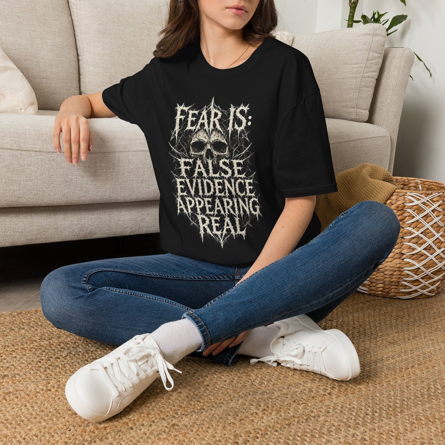 BLVCK // Fear Is False Evidence - Unisex Tee