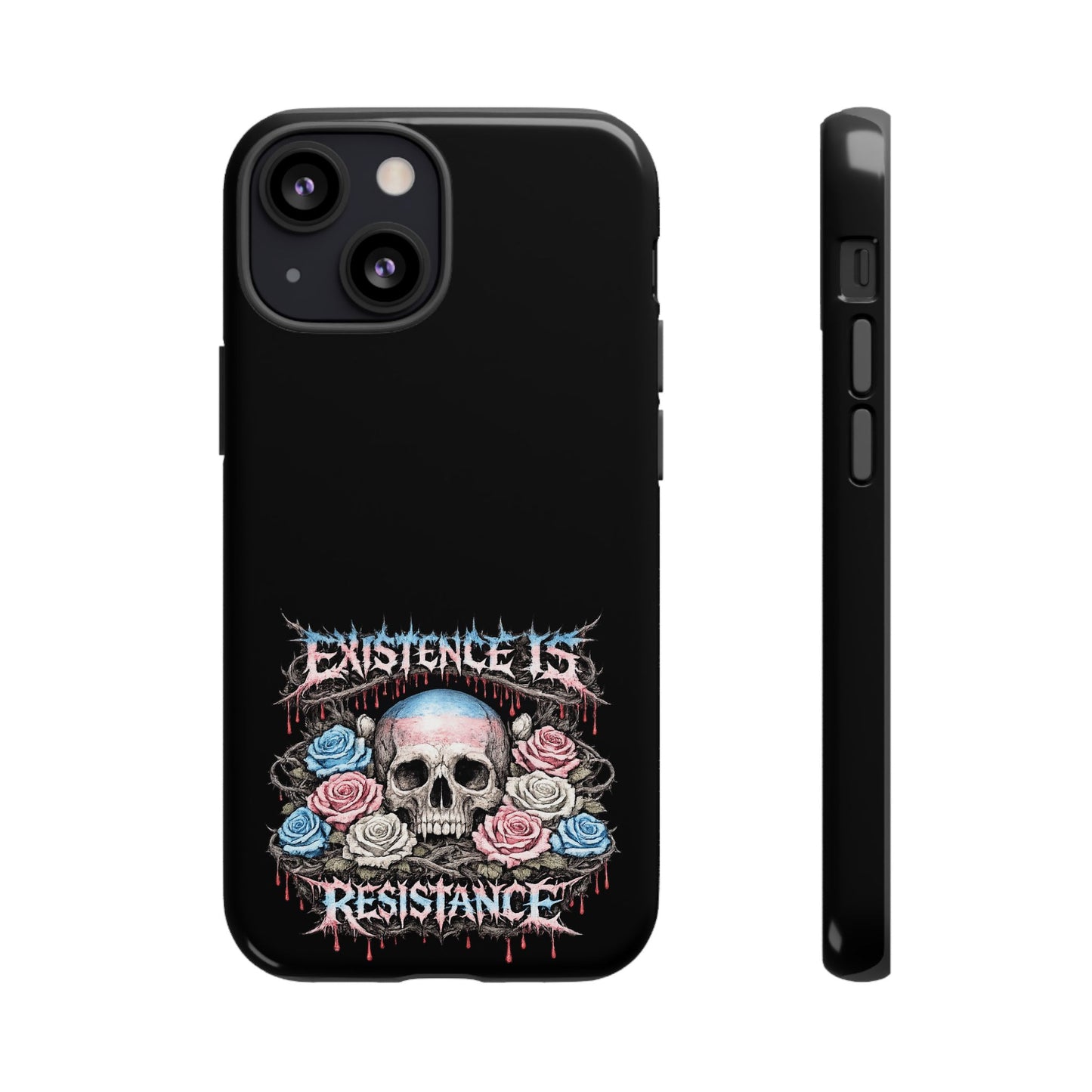 BLVCK // Existence Is Resistance - iPhone Case