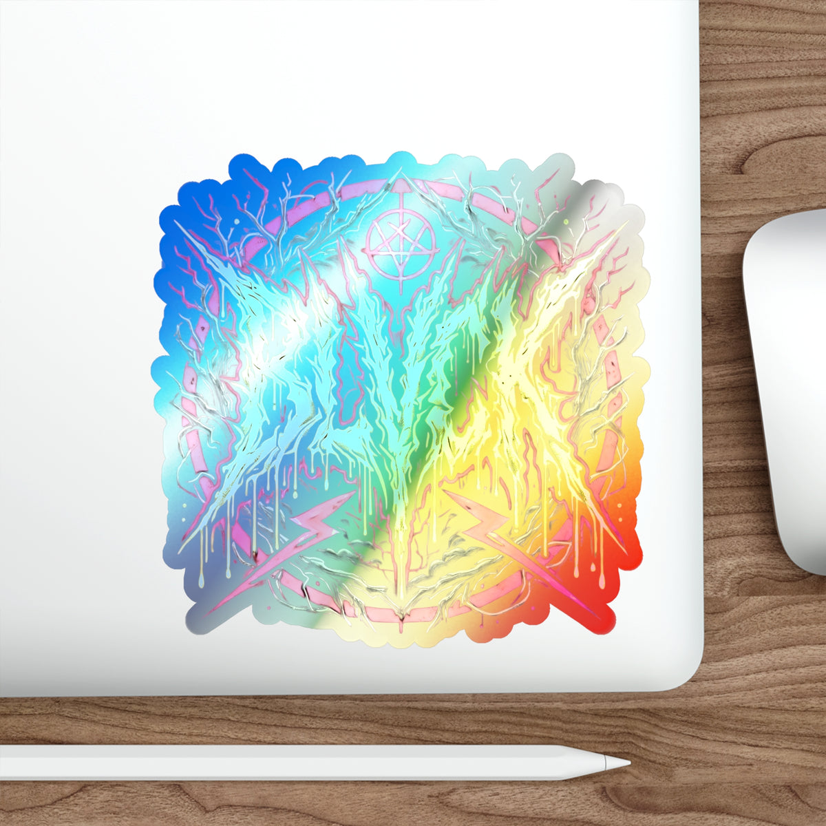 BLVCK Sigil // Holographic Sticker // Transmutation Edition