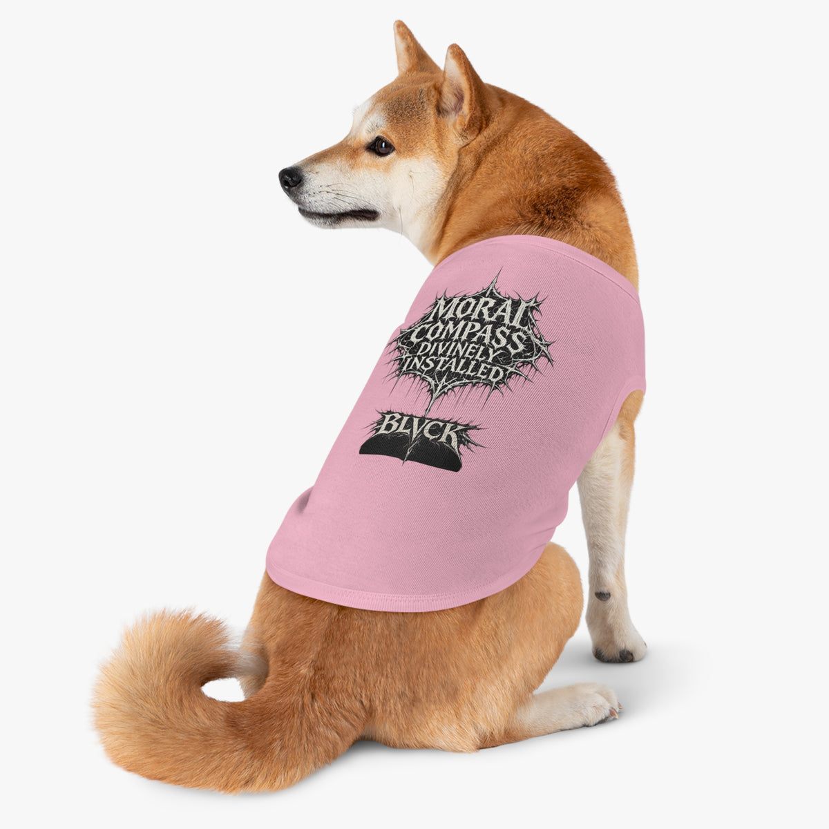 BLVCK // Moral Compass Divinely Installed - Animal Roommate Shirt