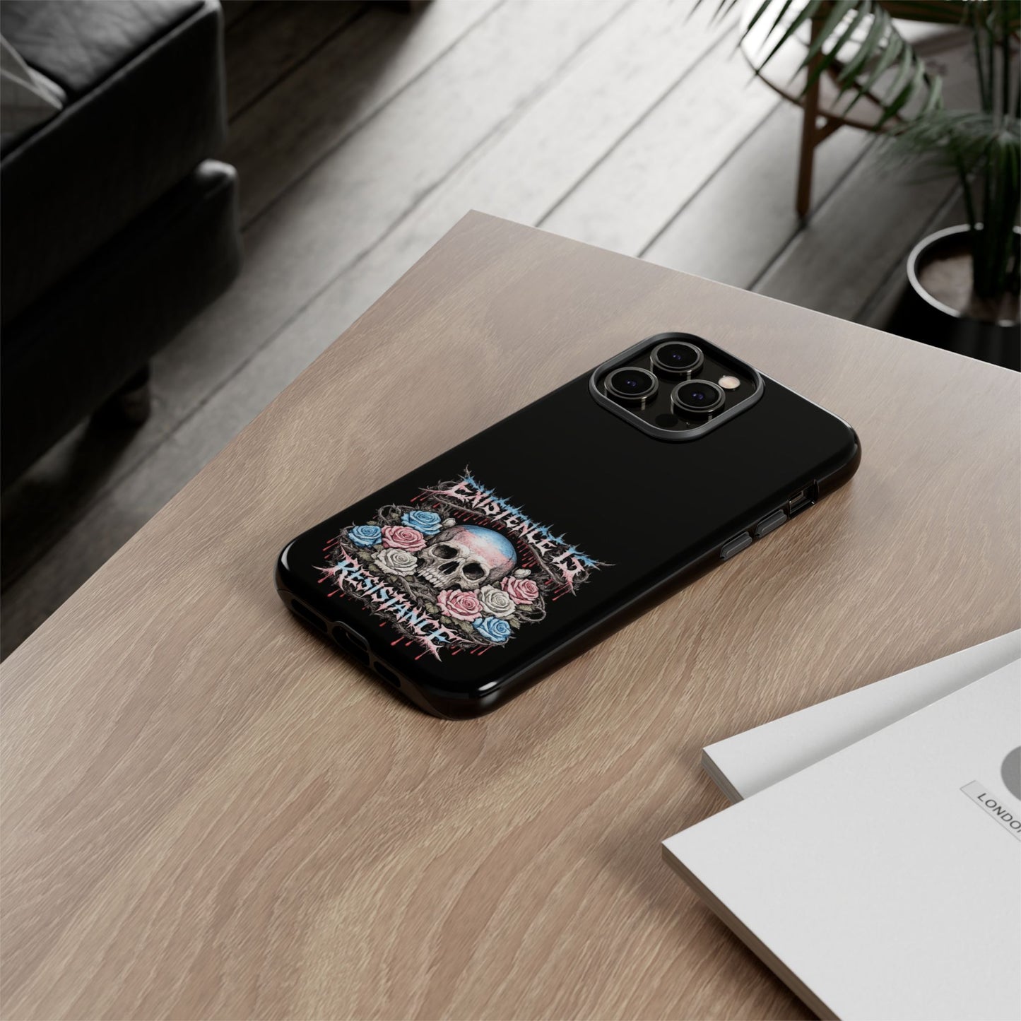 BLVCK // Existence Is Resistance - iPhone Case