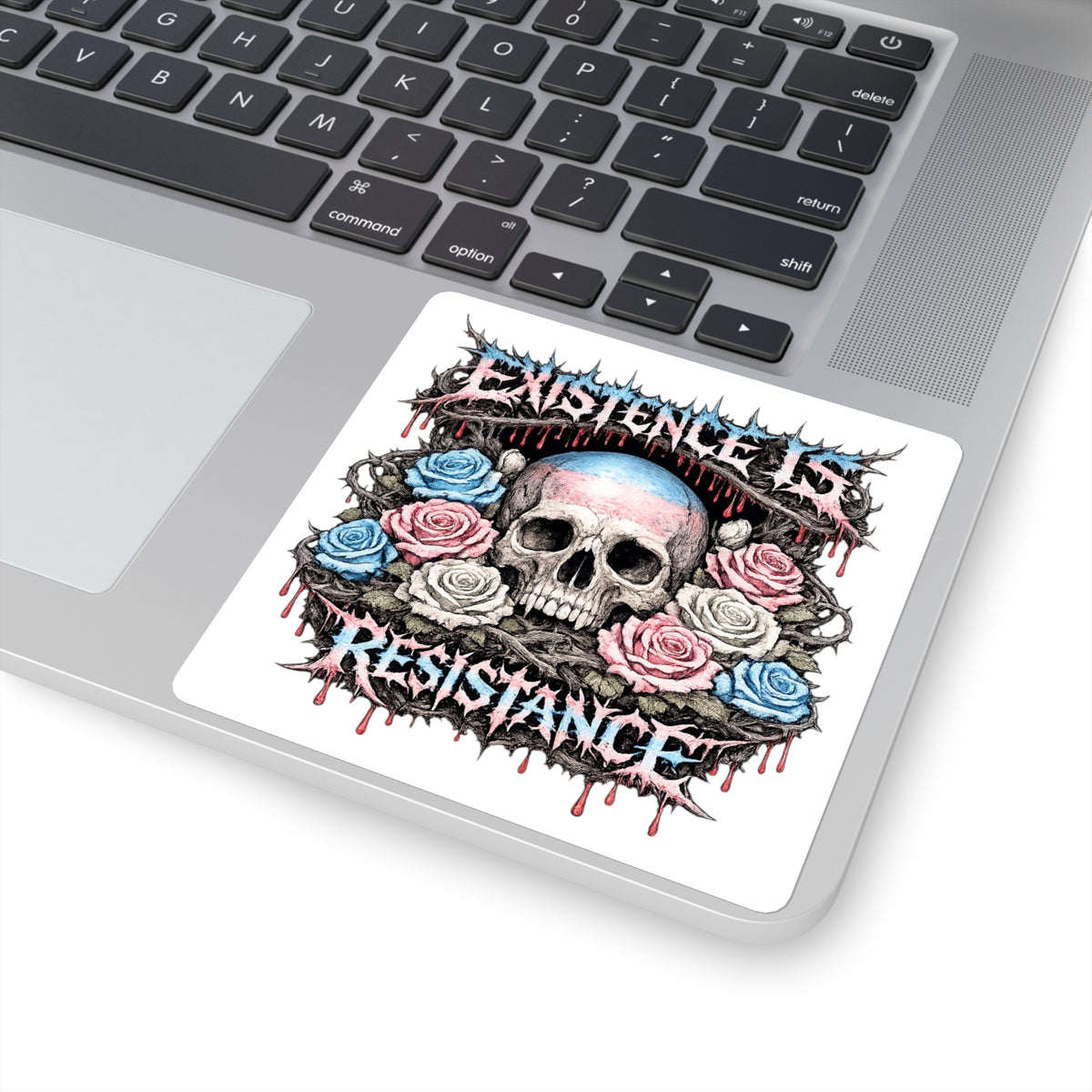 Existence Is Resistance // 2x2 BLVCK Sticker