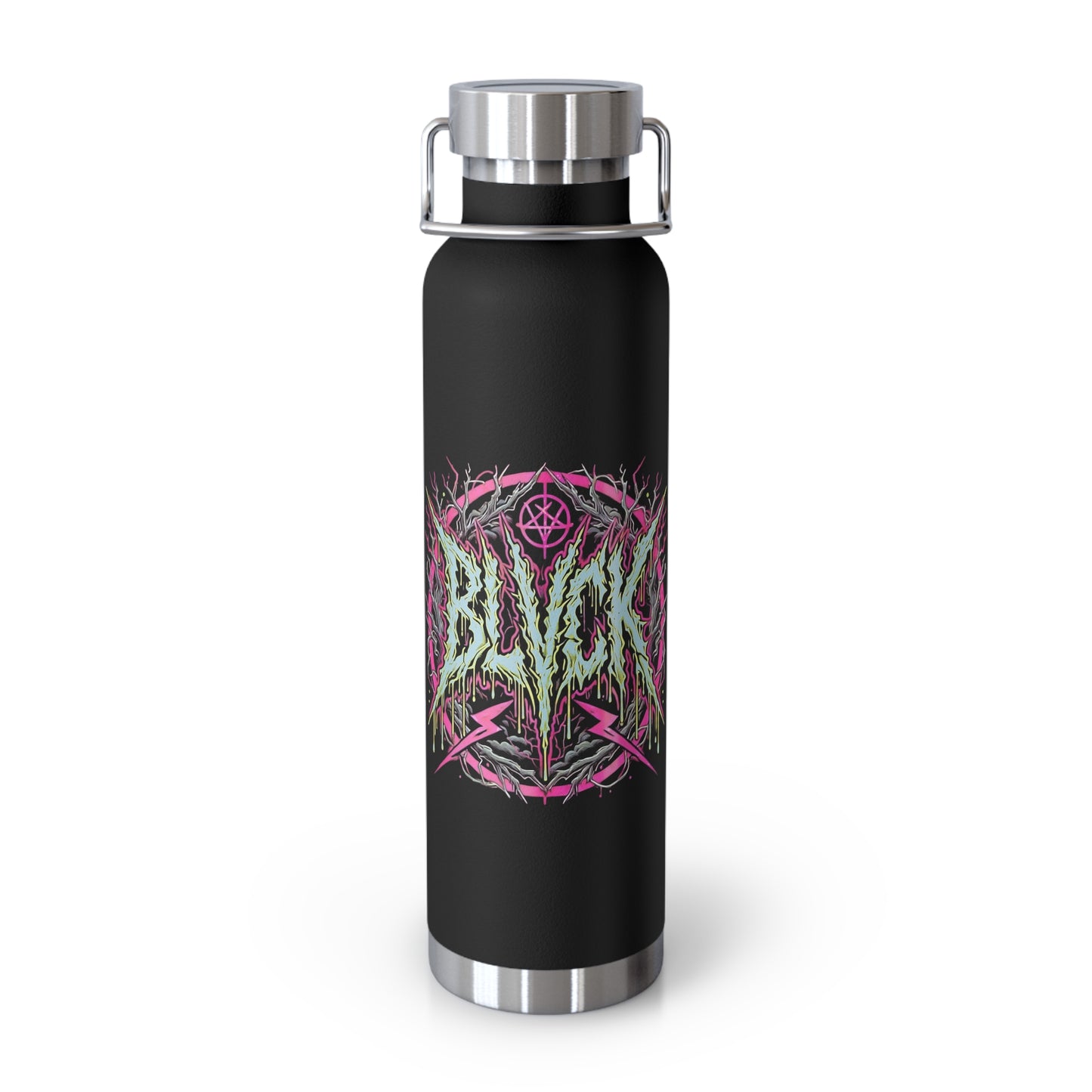 BLVCK // Transmutation Sigil Insulated Bottle // 22oz
