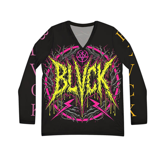BLVCK // Gays, Theys & Slays // Long Sleeve V‑Neck