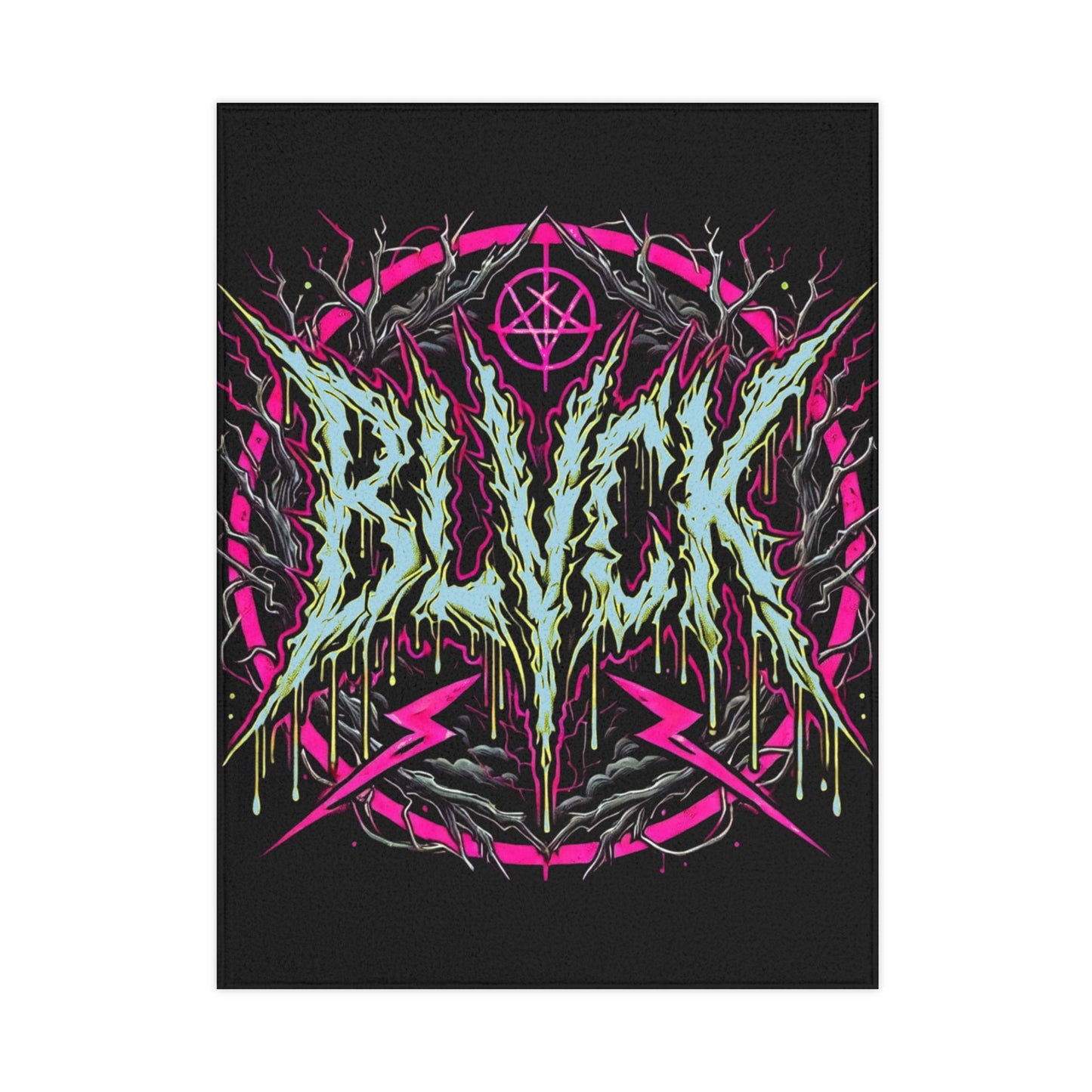 BLVCK // Transmutation Toddler Blanket