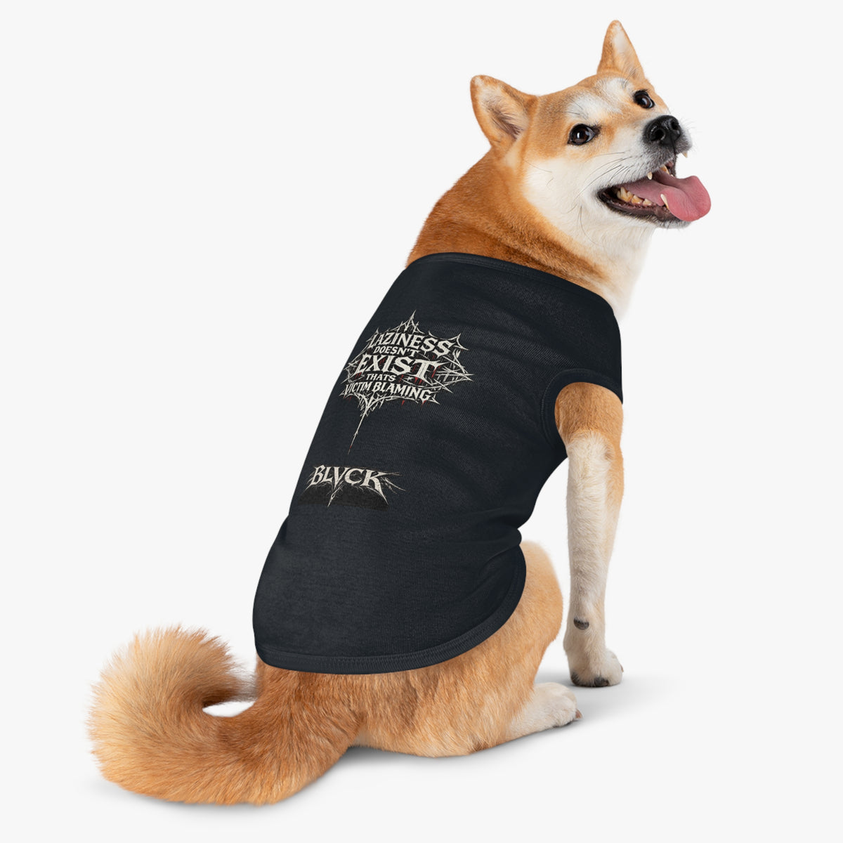 BLVCK // Laziness Doesn’t Exist - Animal Roommate Shirt