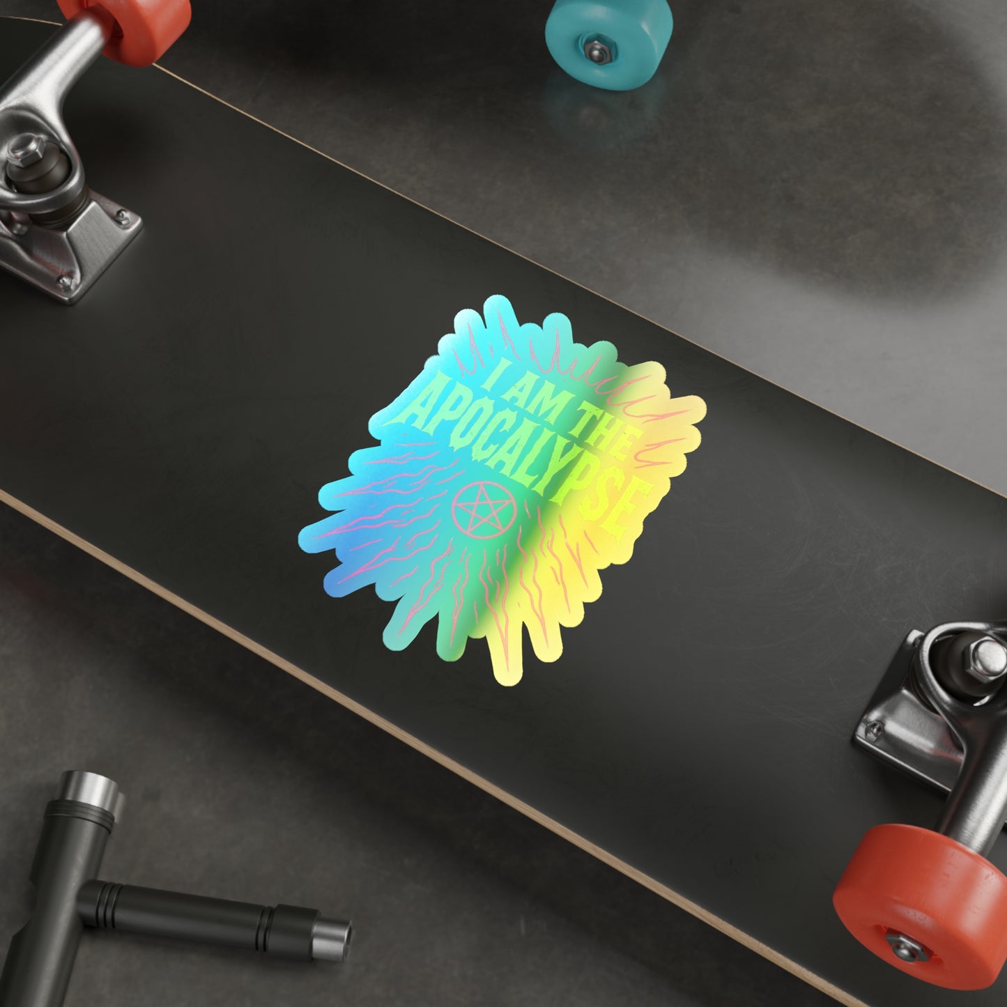 BLVCK // Holographic Sticker // Apocalypse Edition