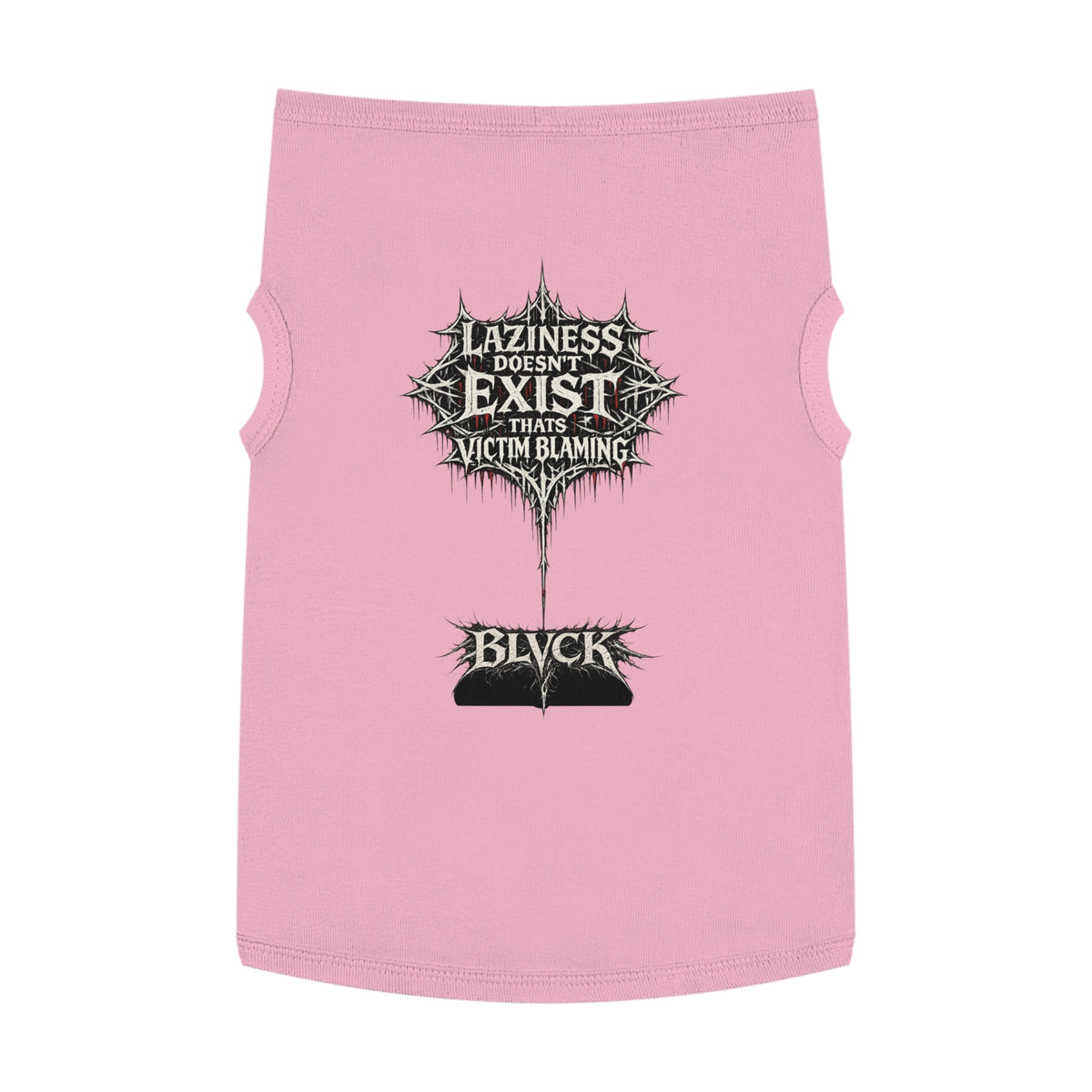 BLVCK // Laziness Doesn’t Exist - Animal Roommate Shirt