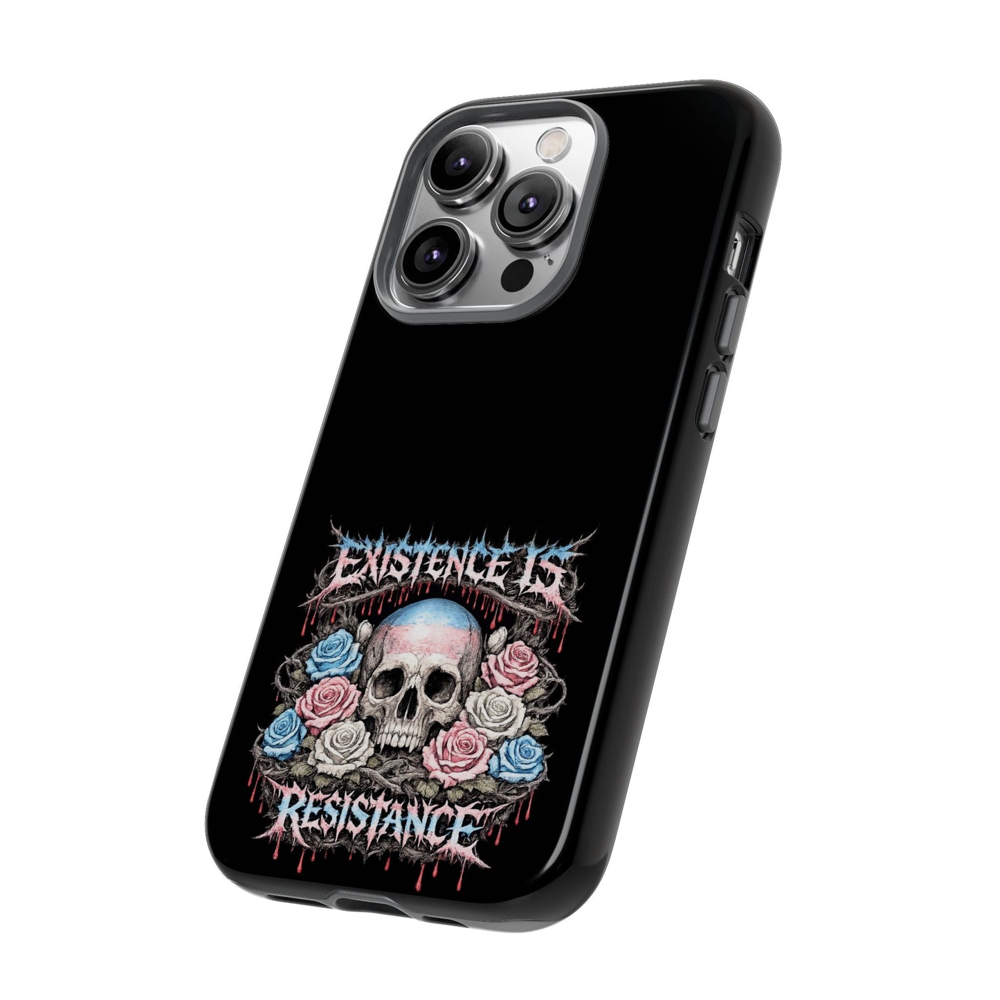 BLVCK // Existence Is Resistance - iPhone Case