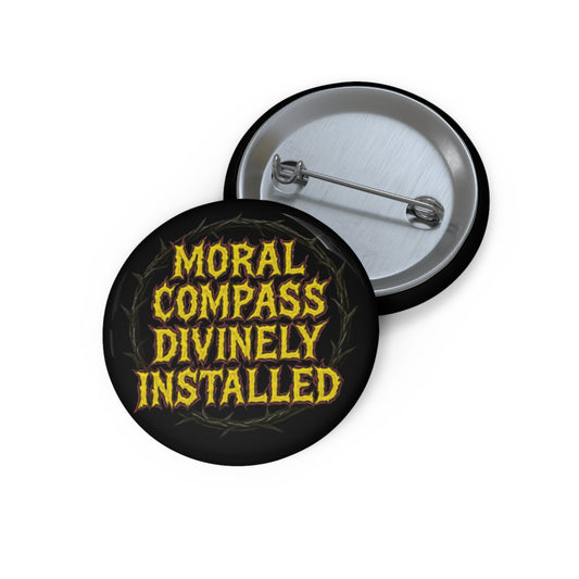 BLVCK // Moral Compass Enamel Pin