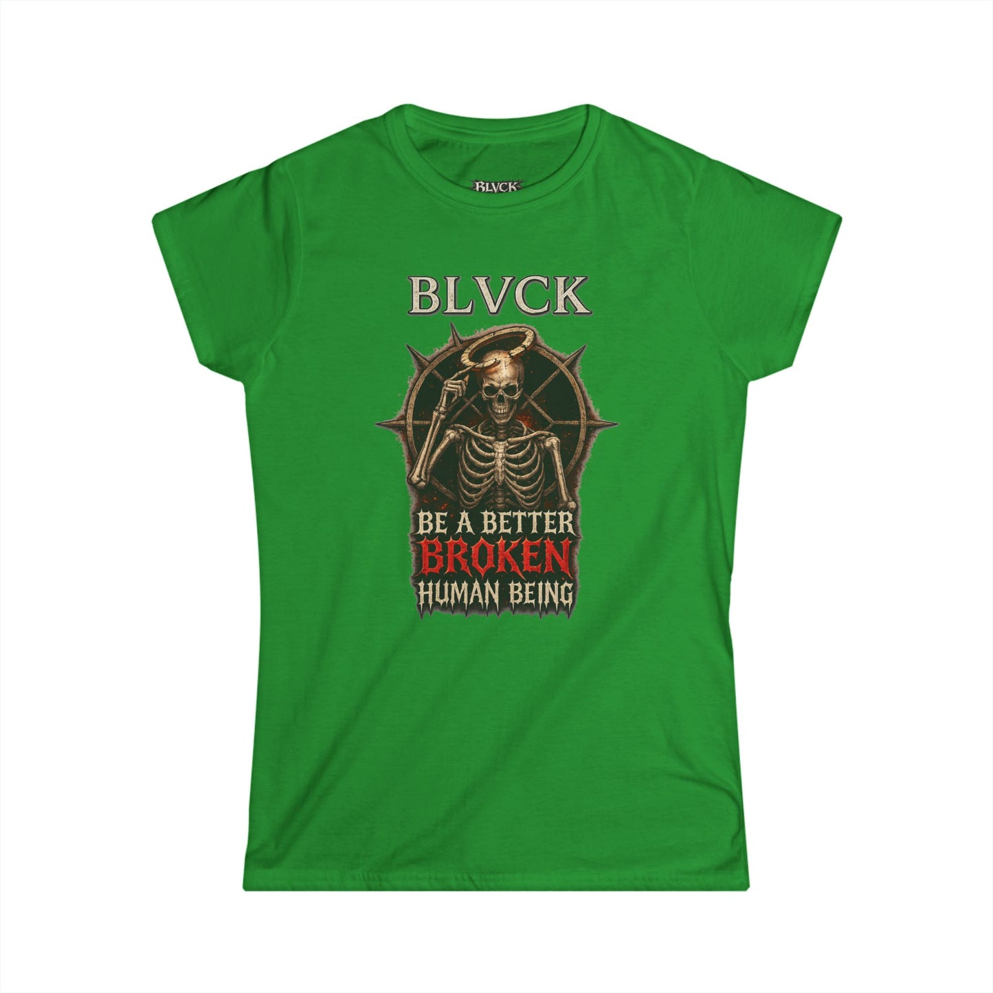 BLVCK // Better Broken Human Being - Women's Tee