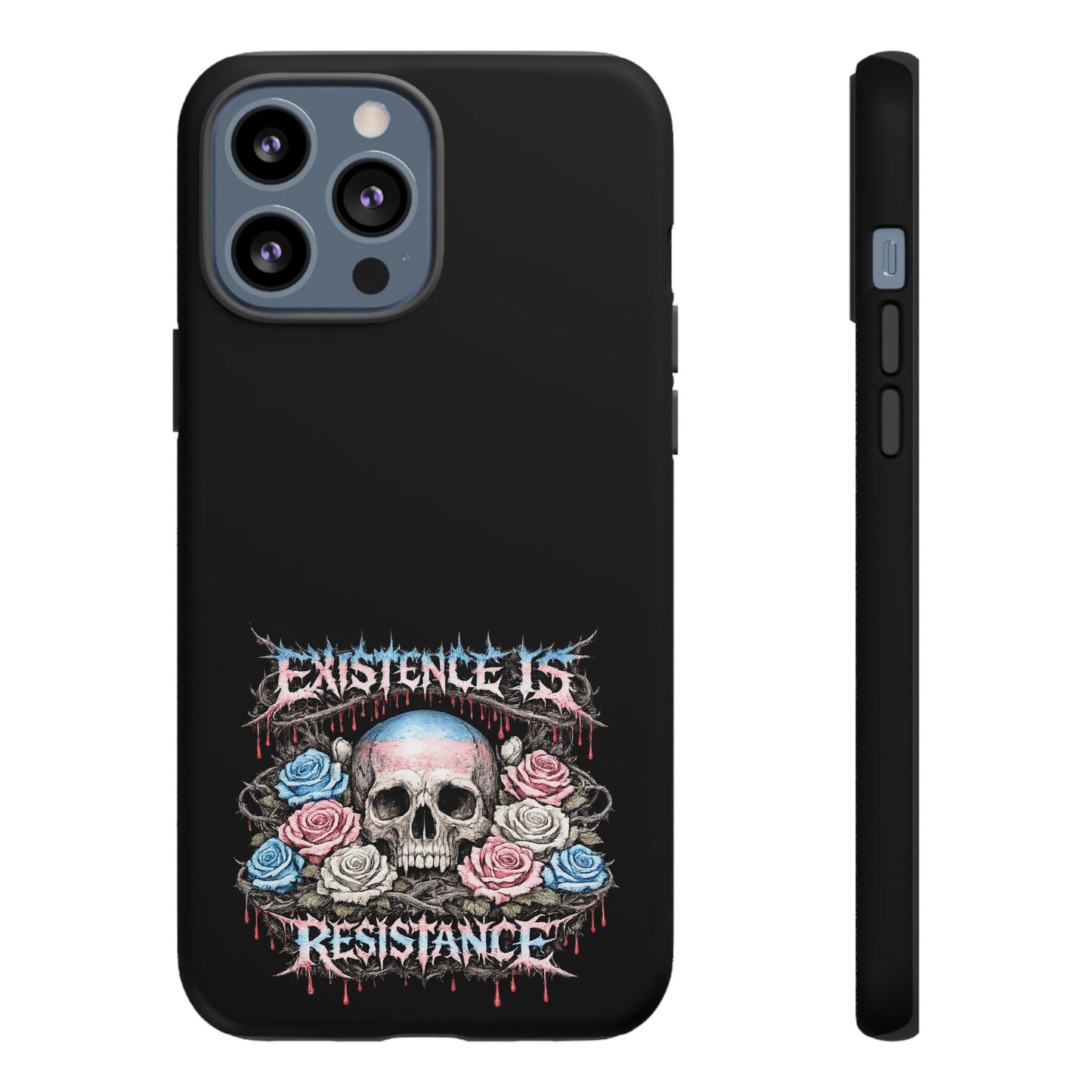 BLVCK // Existence Is Resistance - iPhone Case