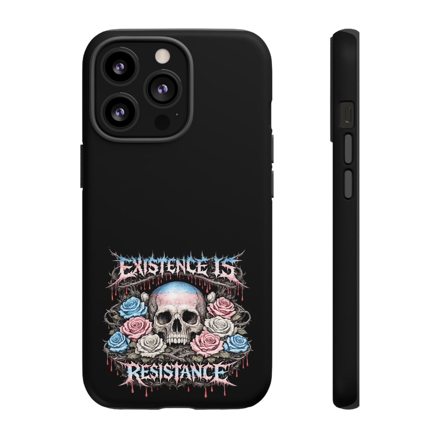 BLVCK // Existence Is Resistance - iPhone Case
