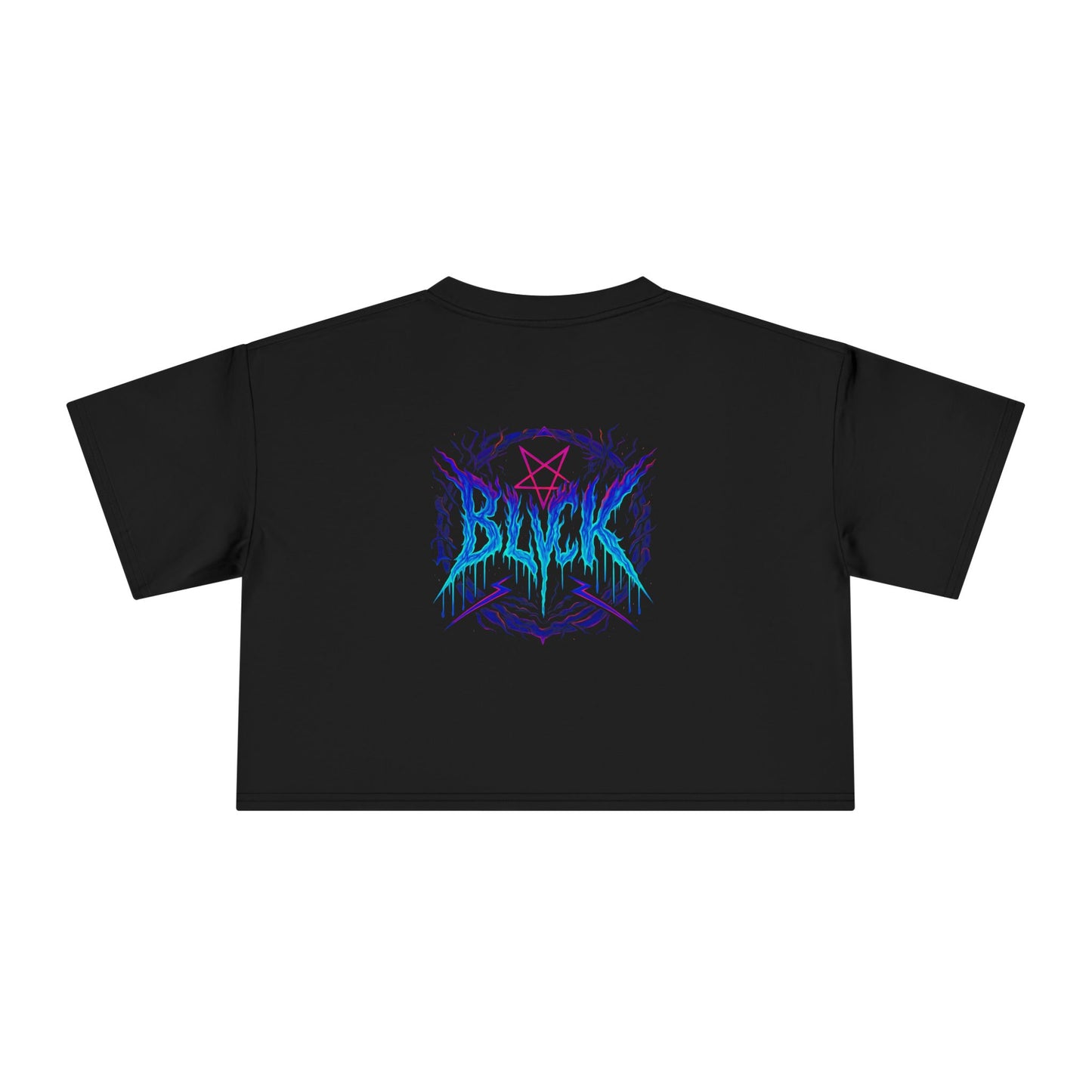 BLVCK “Soundcheck Passed – Chaos Deployed” Crop Tee - Worldwide