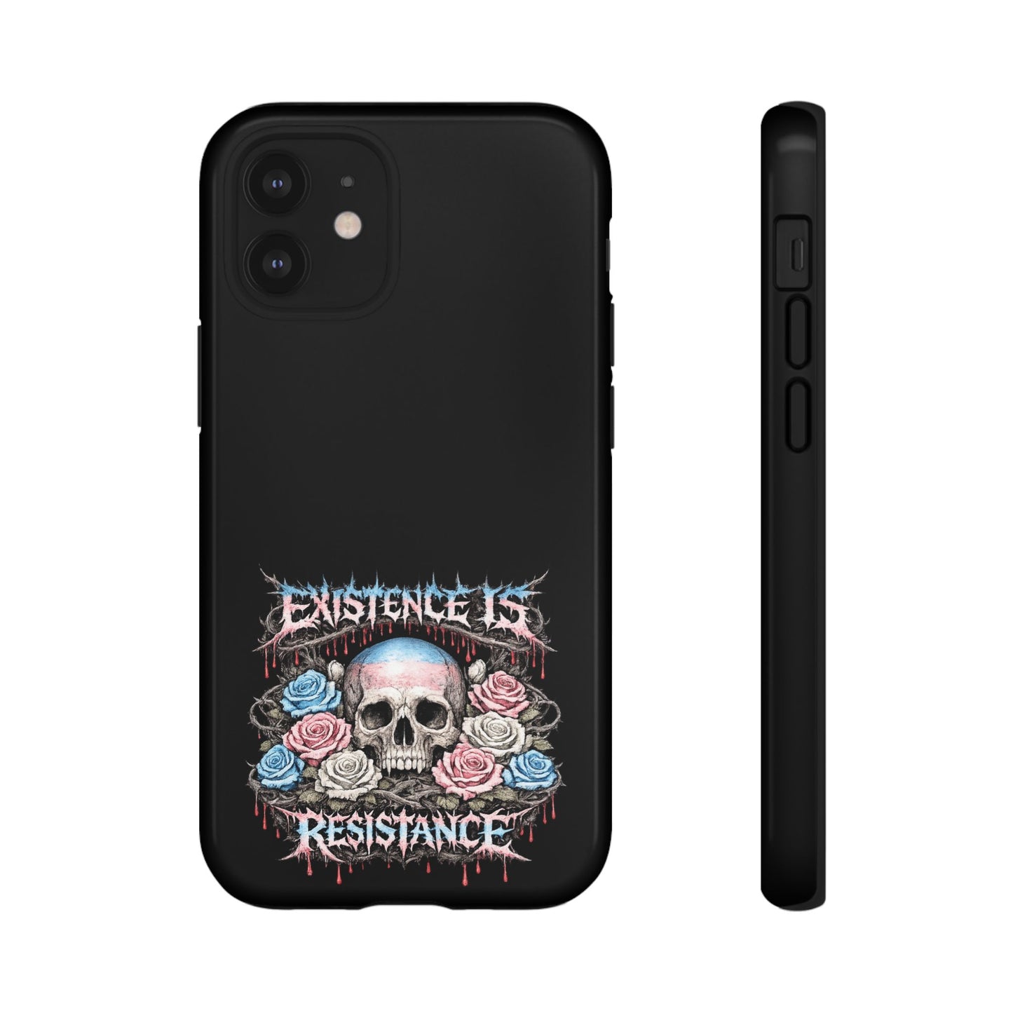 BLVCK // Existence Is Resistance - iPhone Case