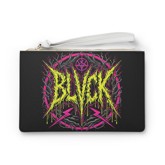 BLVCK // Dual Logo Clutch