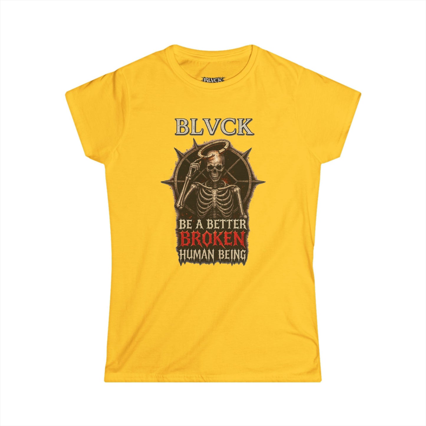 BLVCK // Better Broken Human Being - Women's Tee