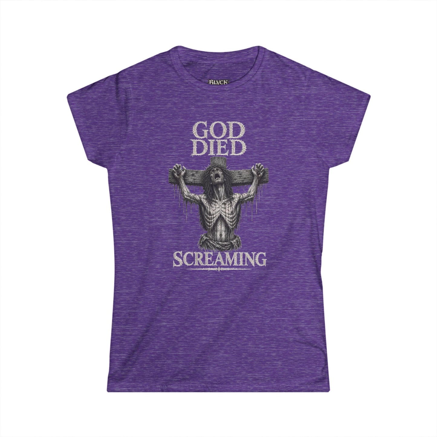 BLVCK // God Died Screaming - Women's Tee
