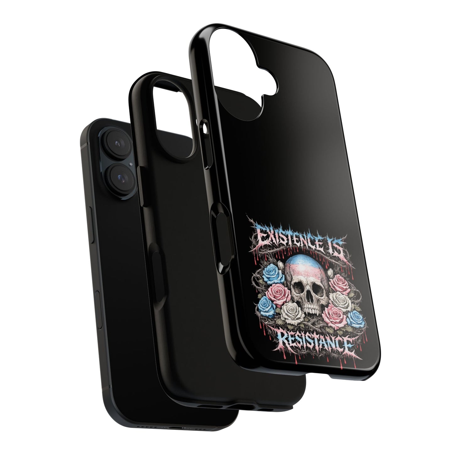 BLVCK // Existence Is Resistance - iPhone Case