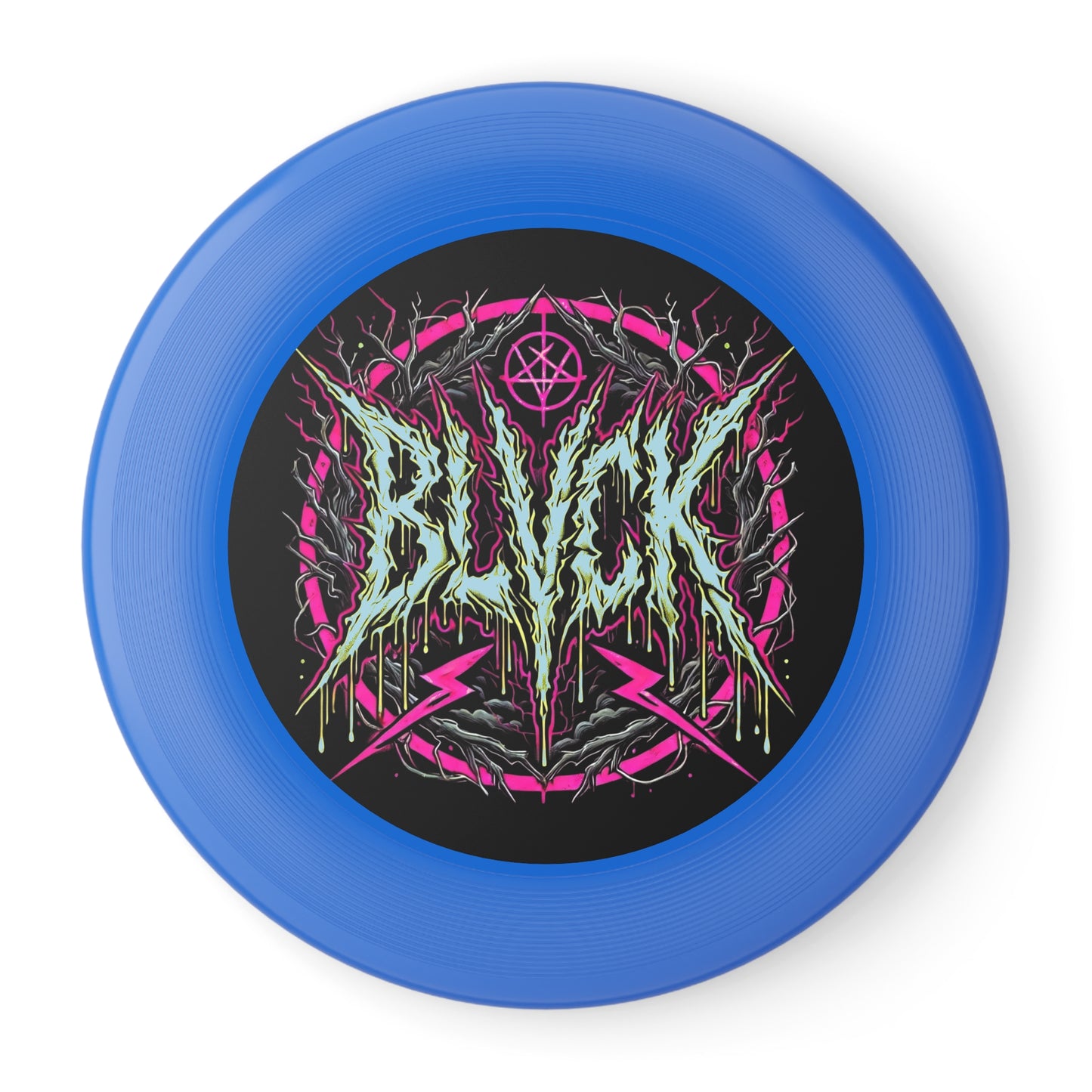 BLVCK Logo // Transmutation Sigil // Wham-O® Frisbee (10.875")