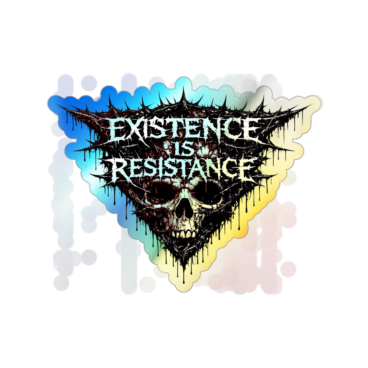 BLVCK Sigil // Holographic Sticker // Existence Edition