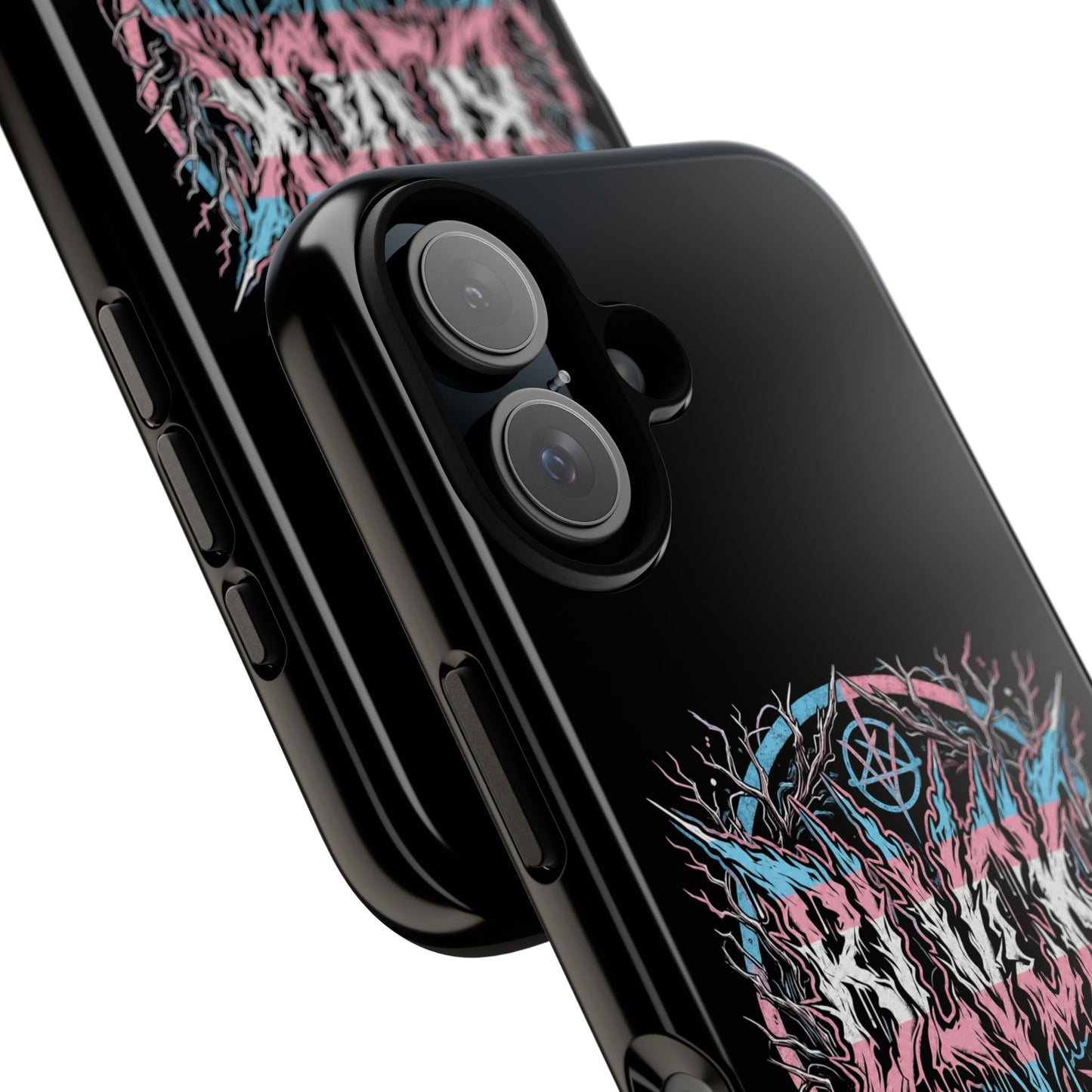 BLVCK // For the Gays, Theys & Slays (Trans Pride Edition) iPhone Case