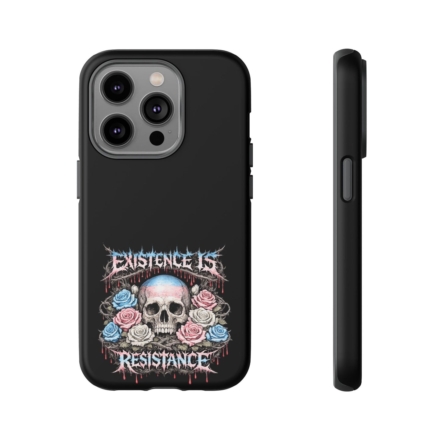 BLVCK // Existence Is Resistance - iPhone Case