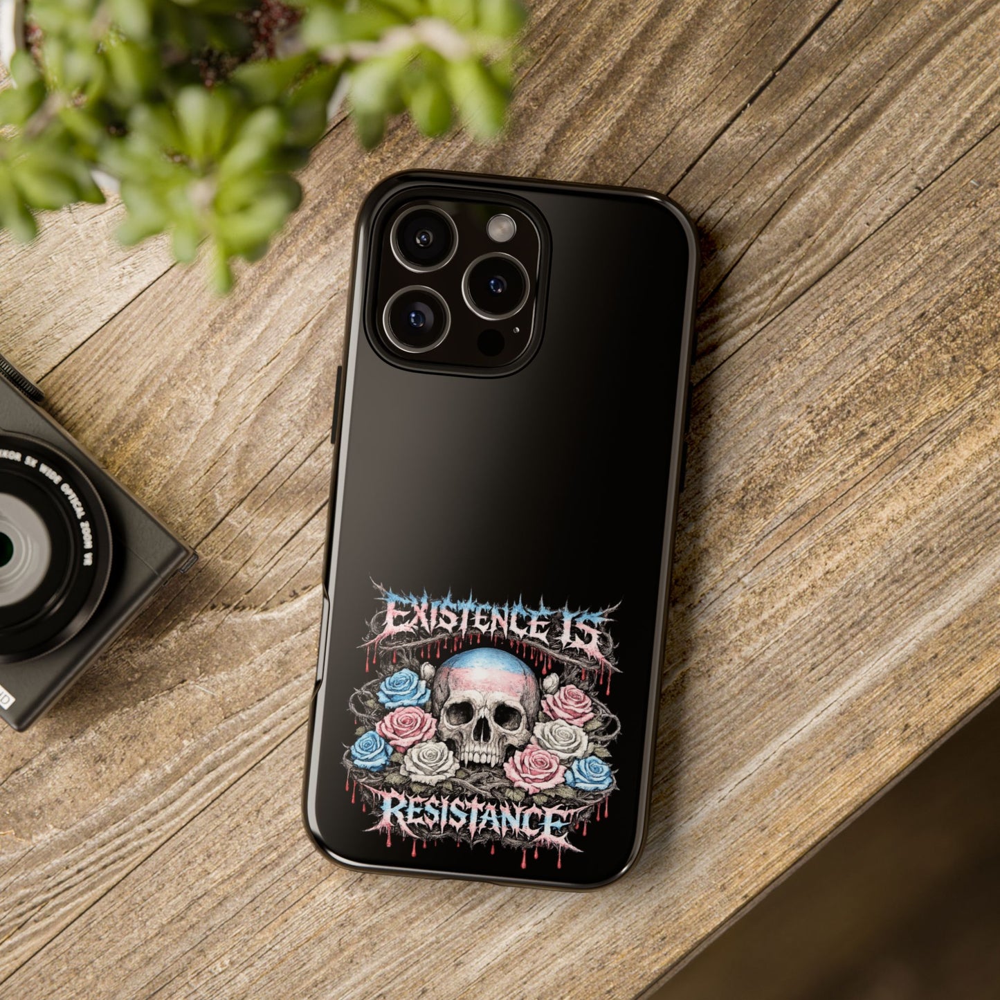 BLVCK // Existence Is Resistance - iPhone Case