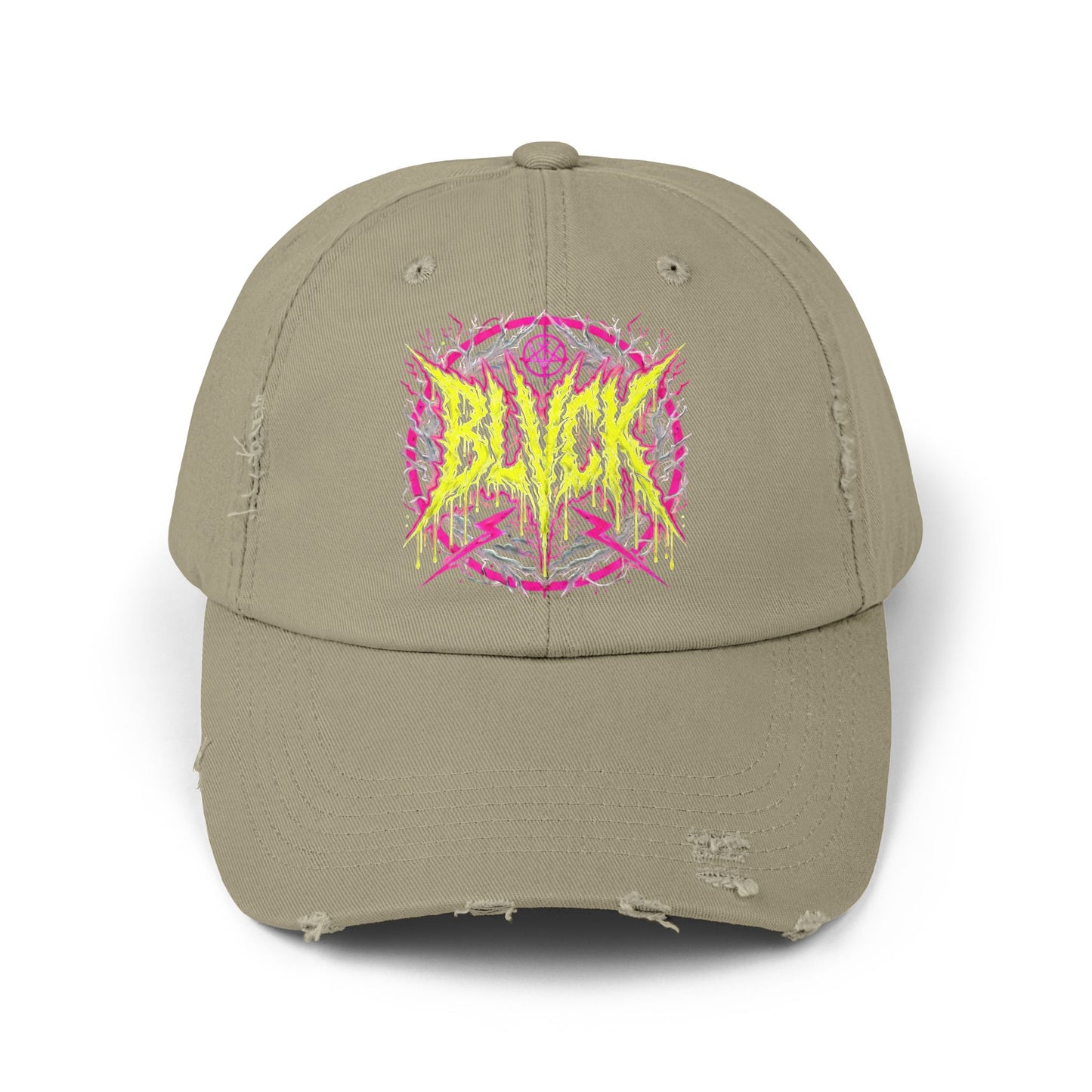 BLVCK Sigil // Distressed Cap